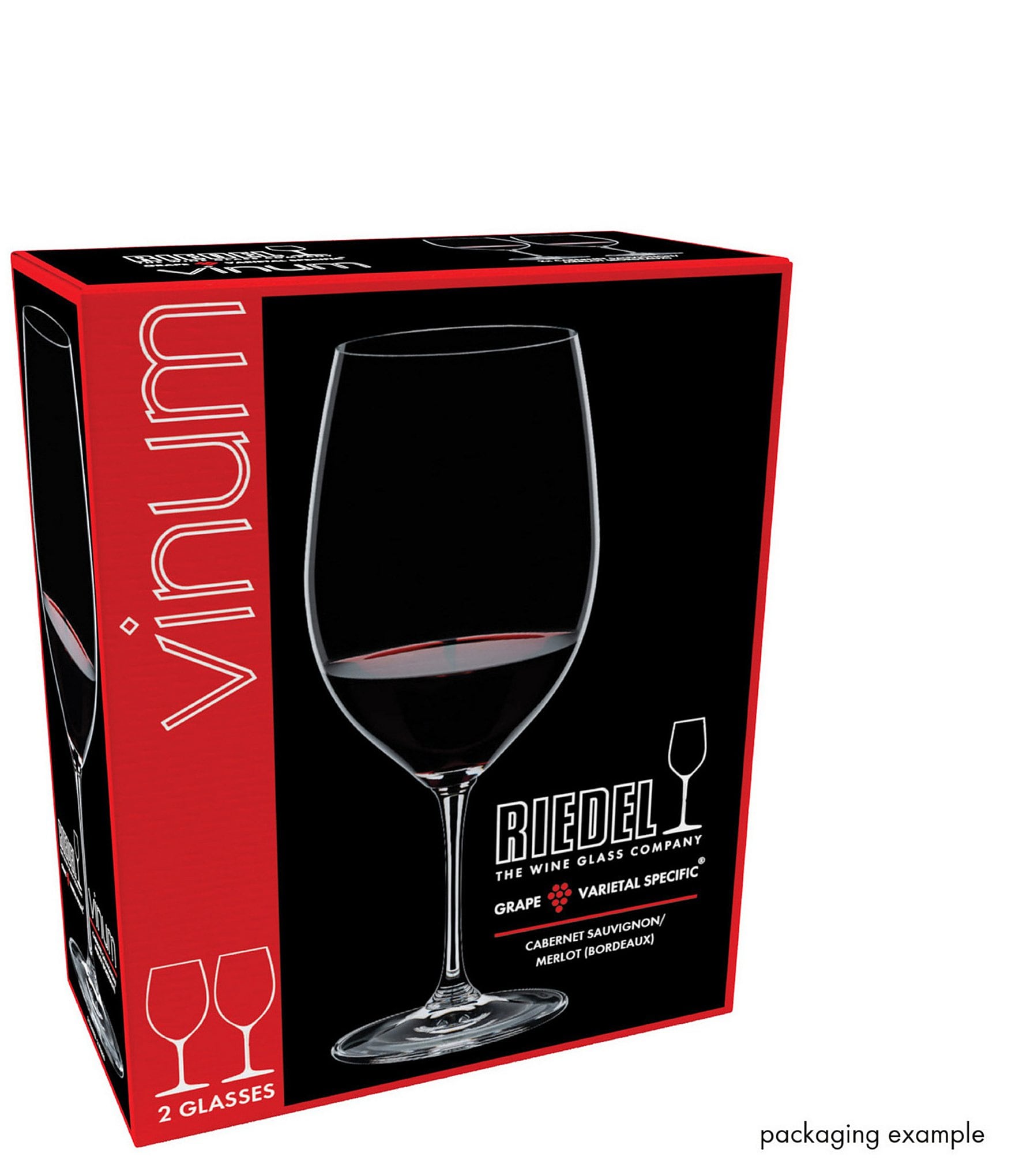 Riedel Vinum Cabernet Sauvignon/Merlot Wine Glasses, Set of 2