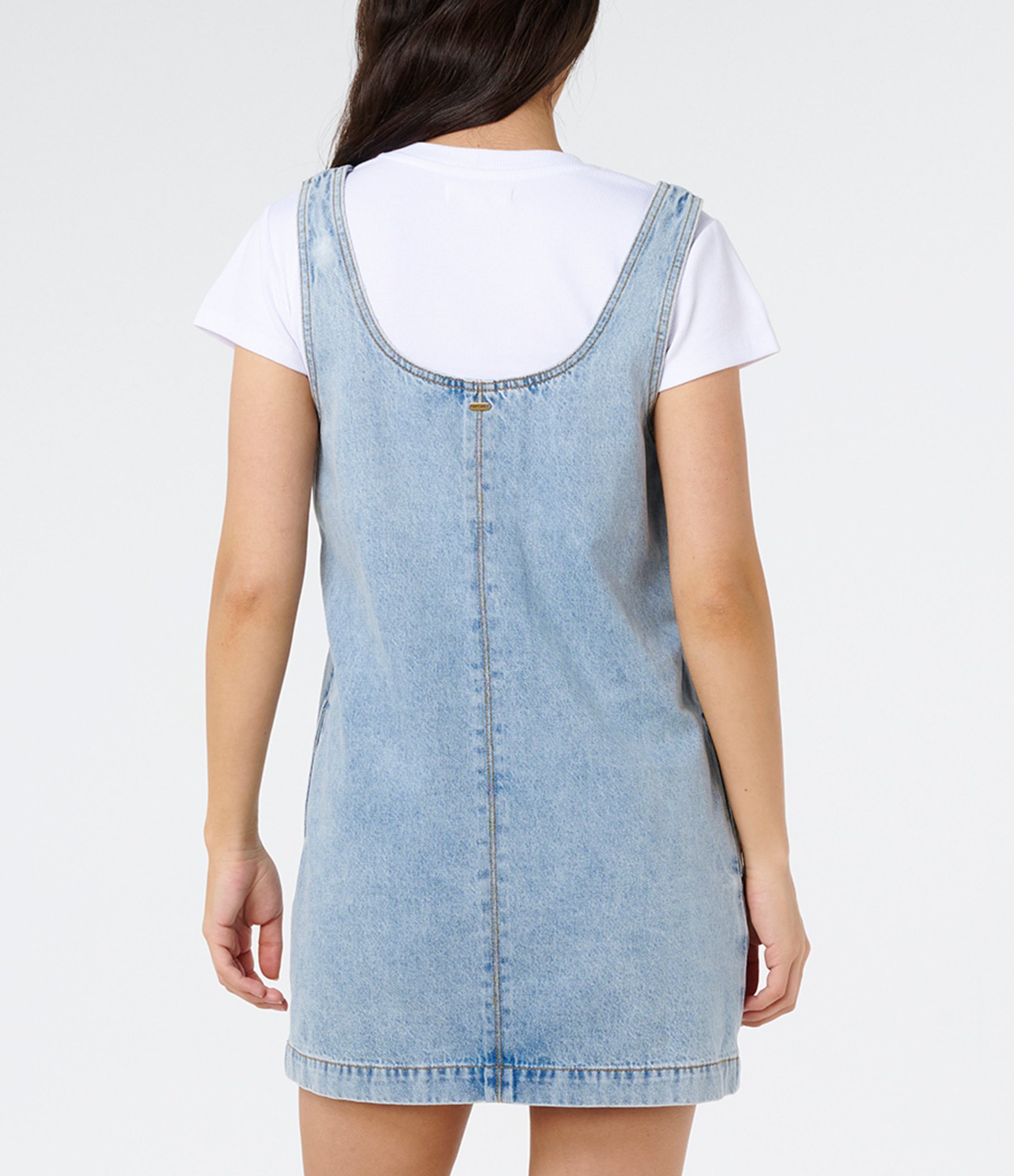 Rip Curl Ellie Sleeveless Denim Mini Dress