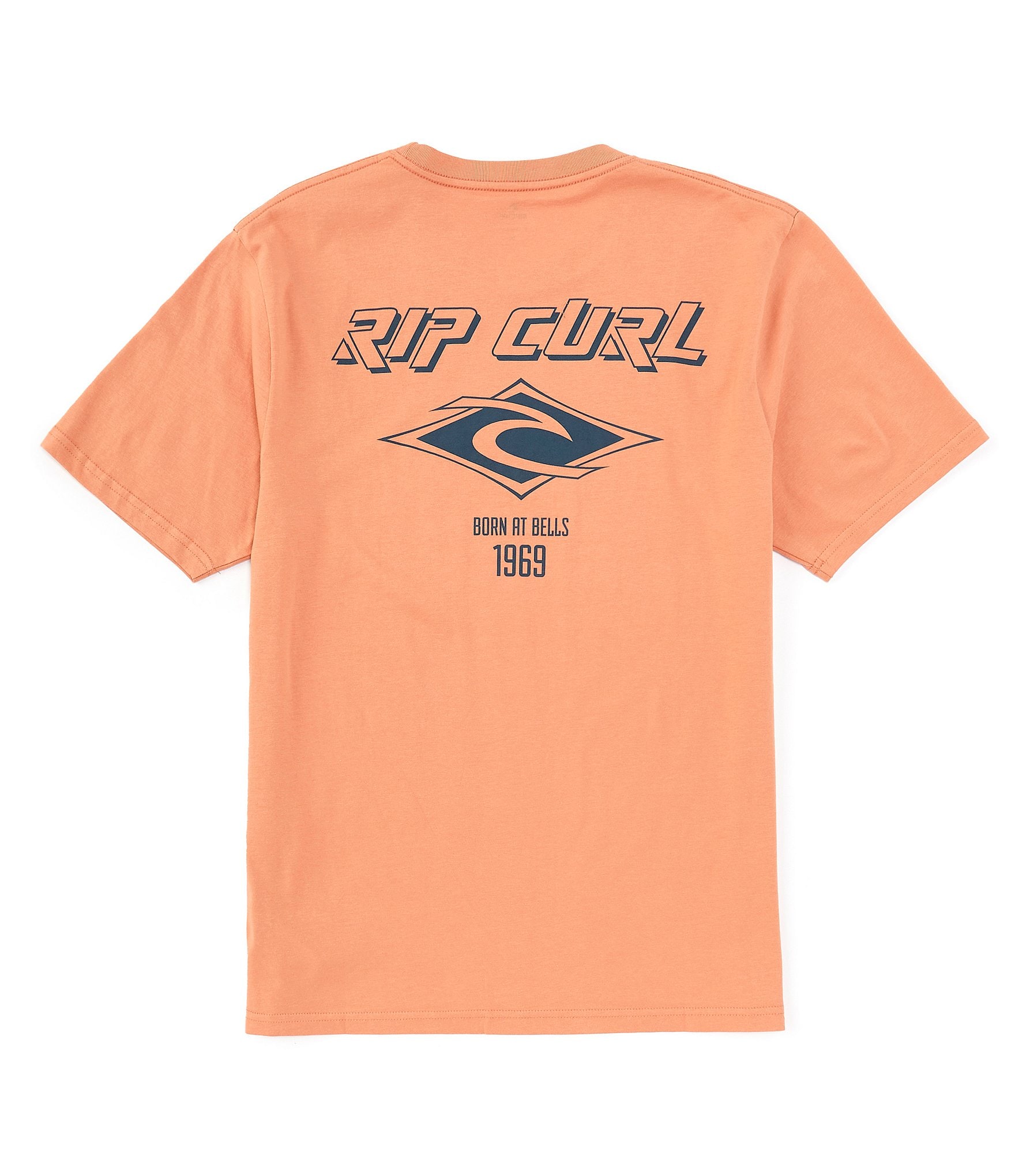 Rip Curl Fade Out Icon Short Sleeve Graphic T-Shirt