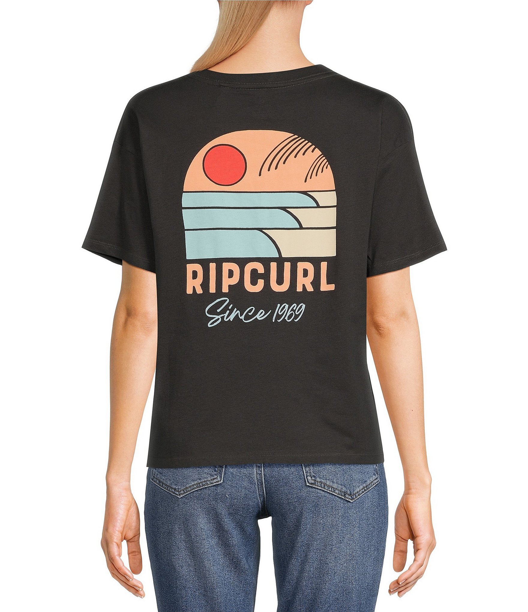 Rip Curl Line Up Relaxed Graphic T-Shirt | Dillard's