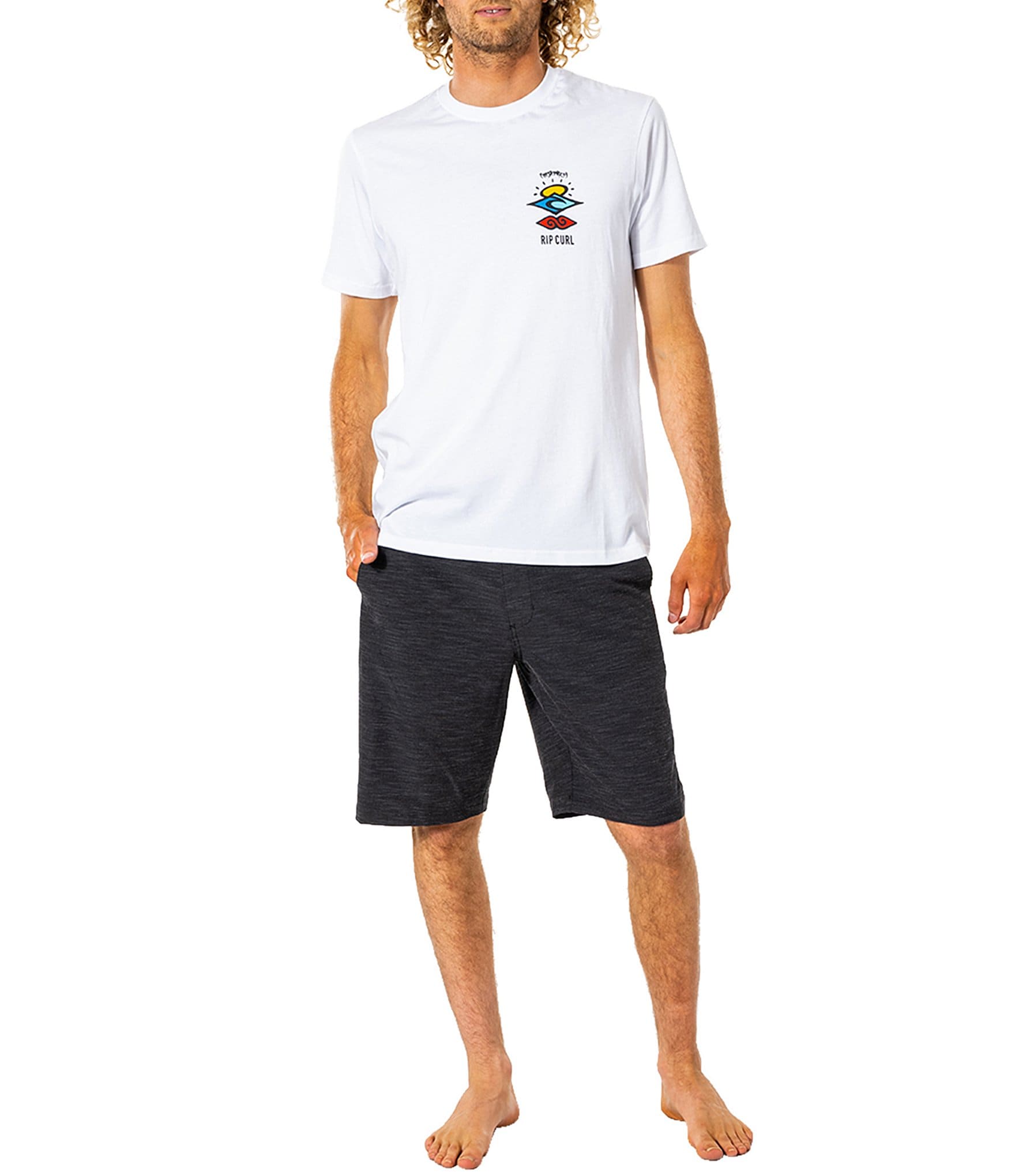 Rip Curl Mid-Rise Jackson 20#double; Outseam Boardwalk Shorts