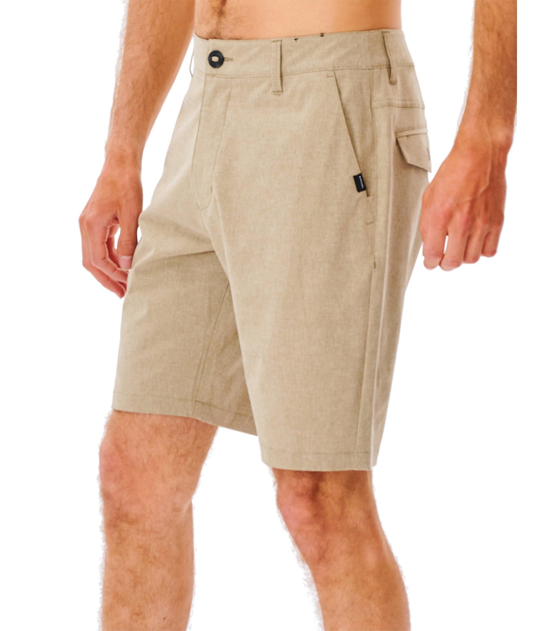 Rip Curl Mid-Rise Phase Nine Solid 19#double; Outseam Boardwalk Shorts