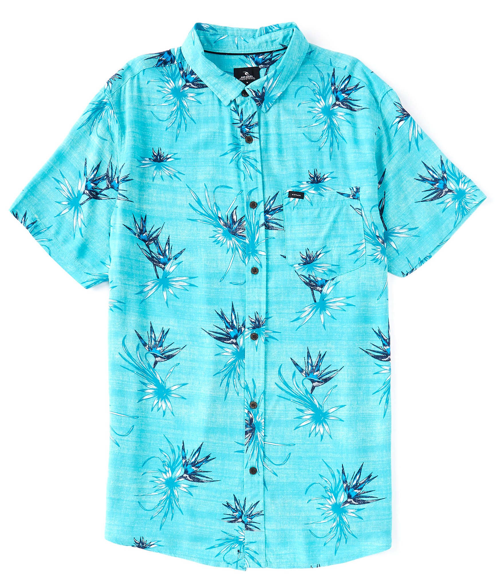 Rip Curl Party Pack Short Sleeve Floral Woven Shirt | Dillard's