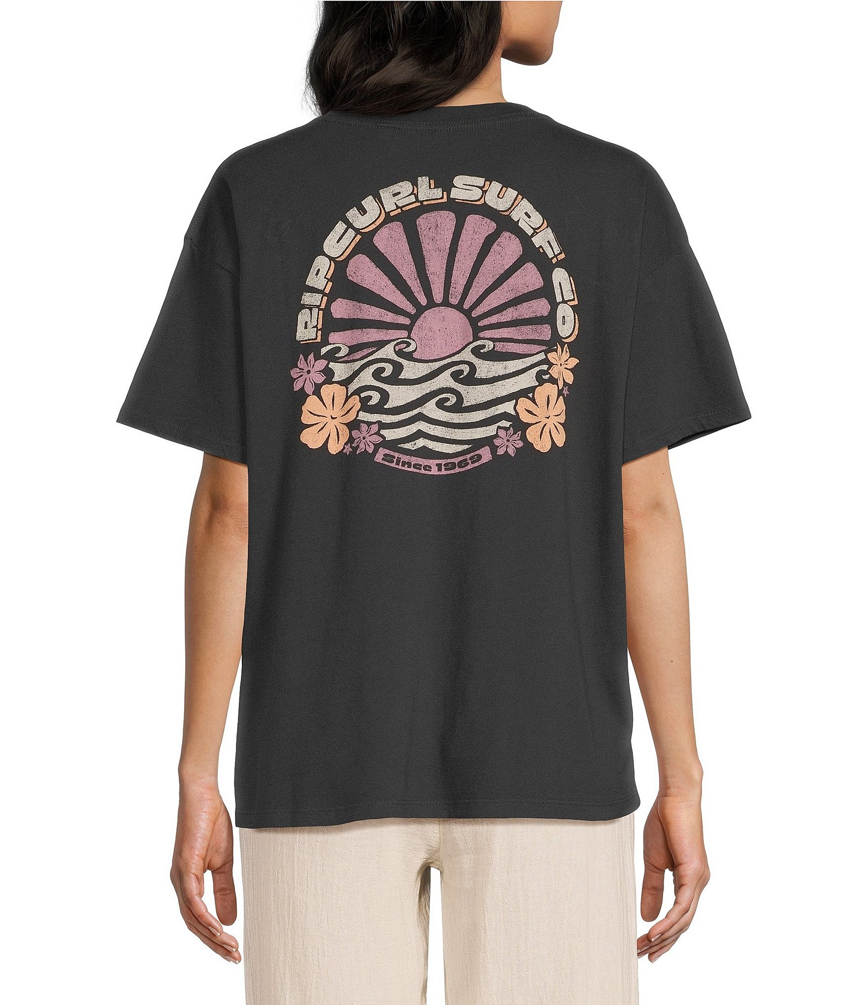 Rip Curl Party Wave Relaxed Short Sleeve T-Shirt