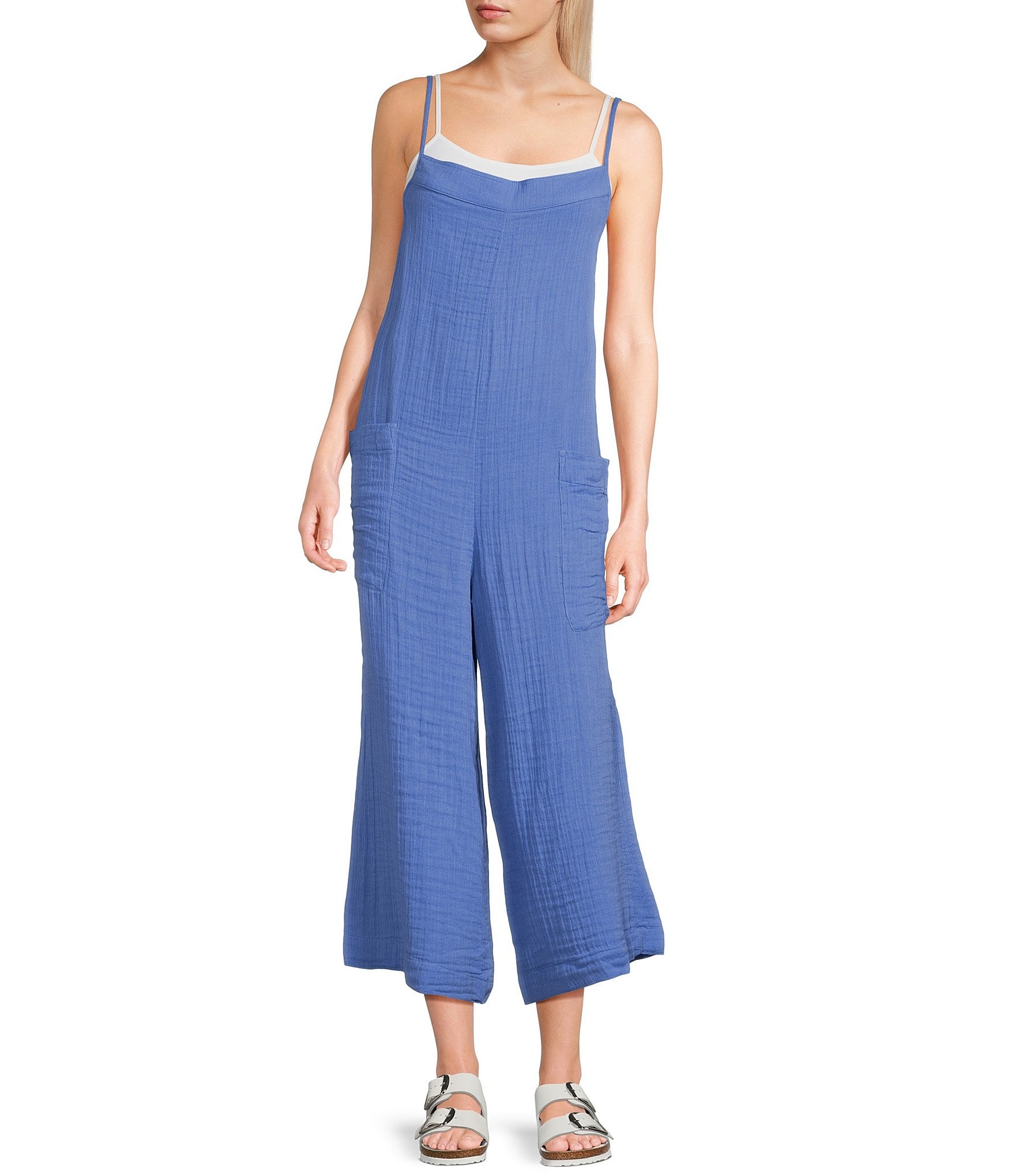 Rip Curl Premium Surf Wide Leg Crop Jumpsuit