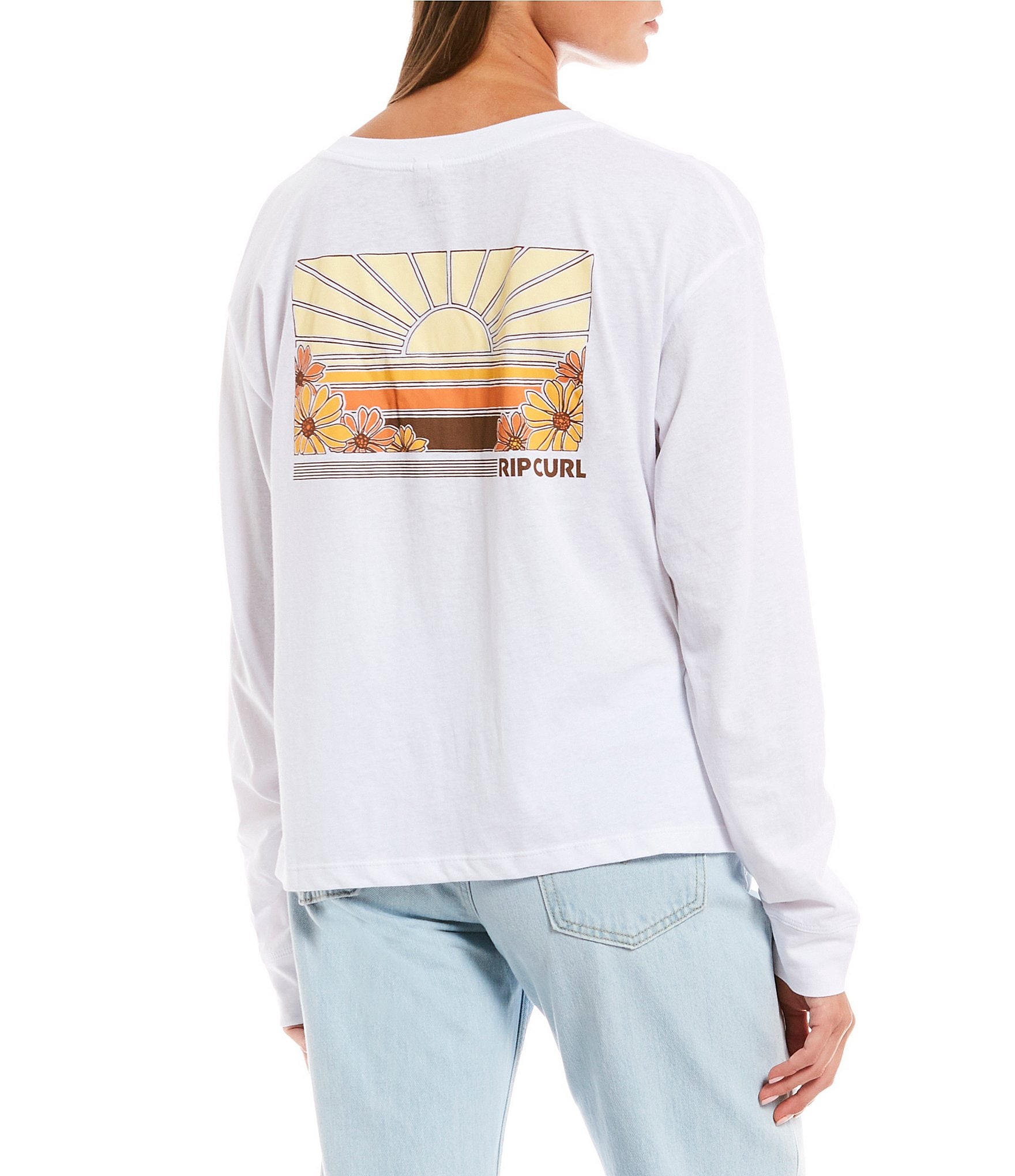 Rip Curl Sunrise Session Long Sleeve Graphic T-Shirt | Dillard's
