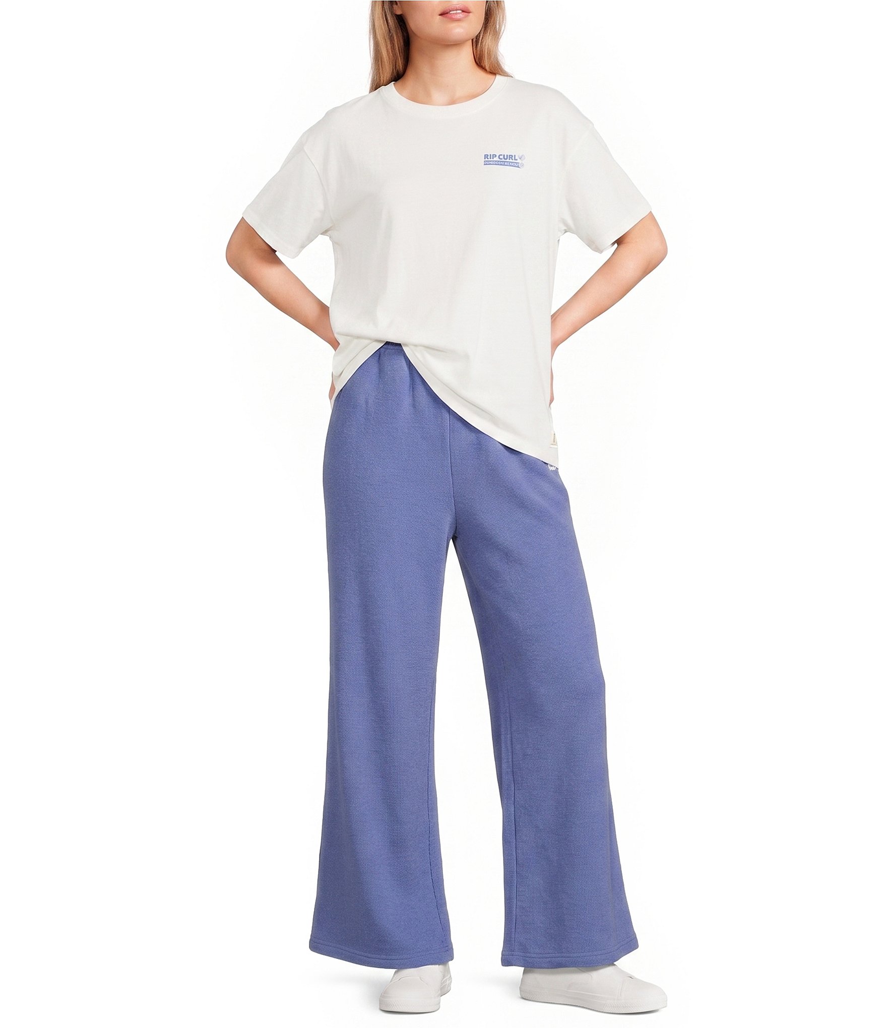 Rip Curl Surf Puff Wide Leg Track Pants