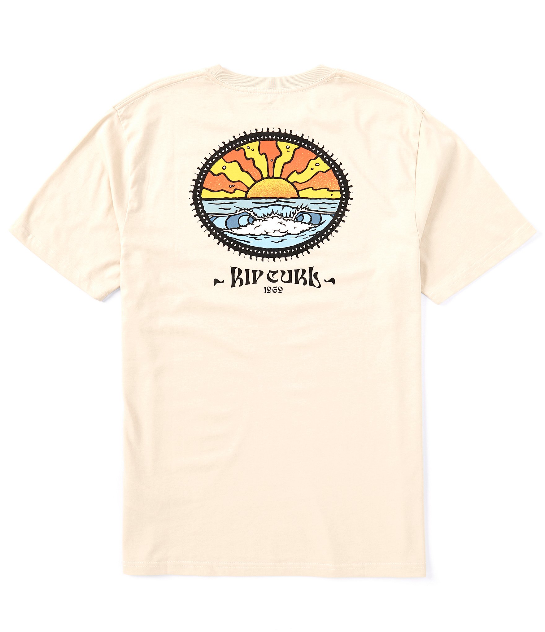 Rip Curl Tubed And Hazed Relaxed Fit Short Sleeve Graphic T