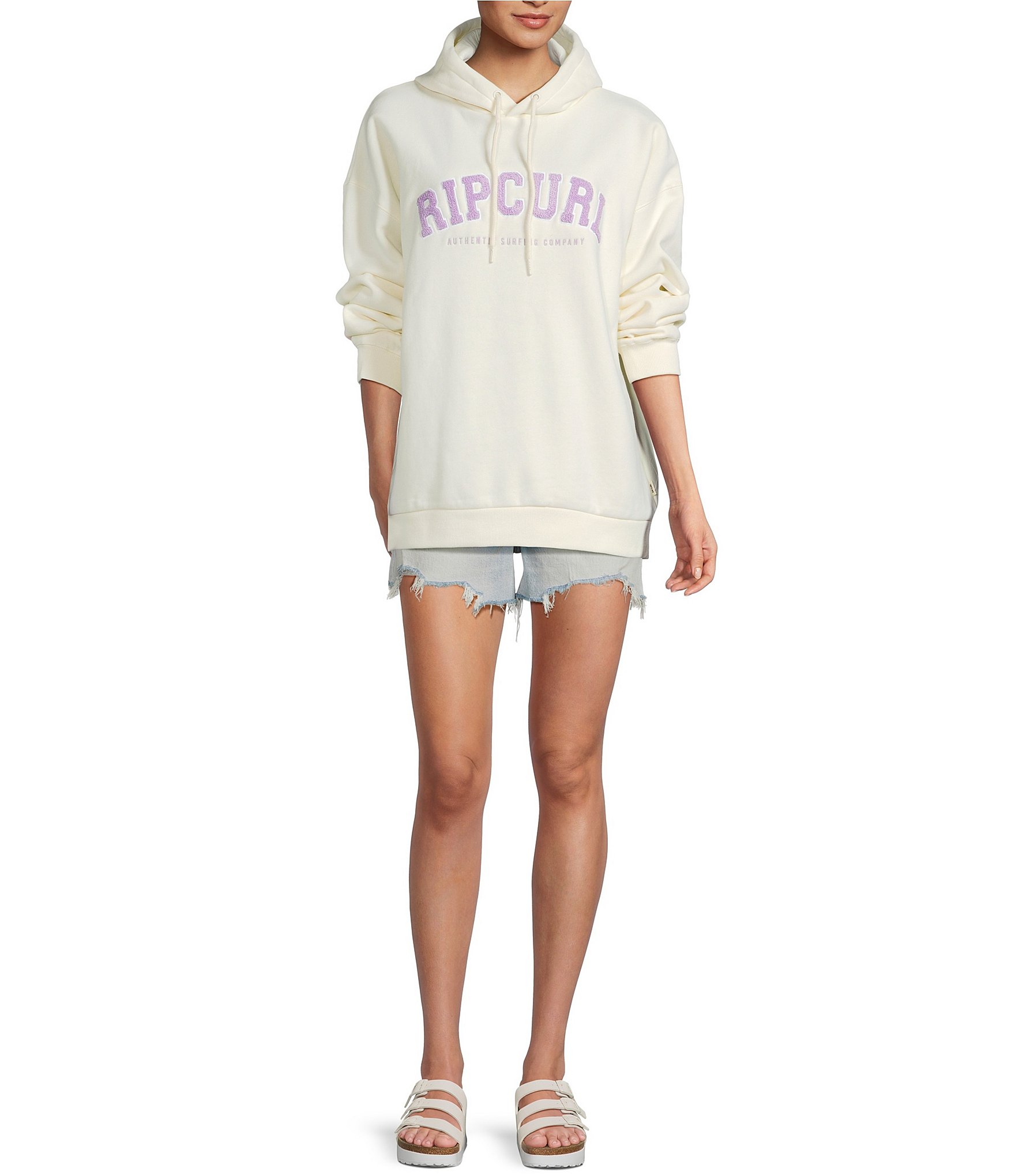 Rip Curl Varsity Long Sleeve Fleece Coordinating Hoodie