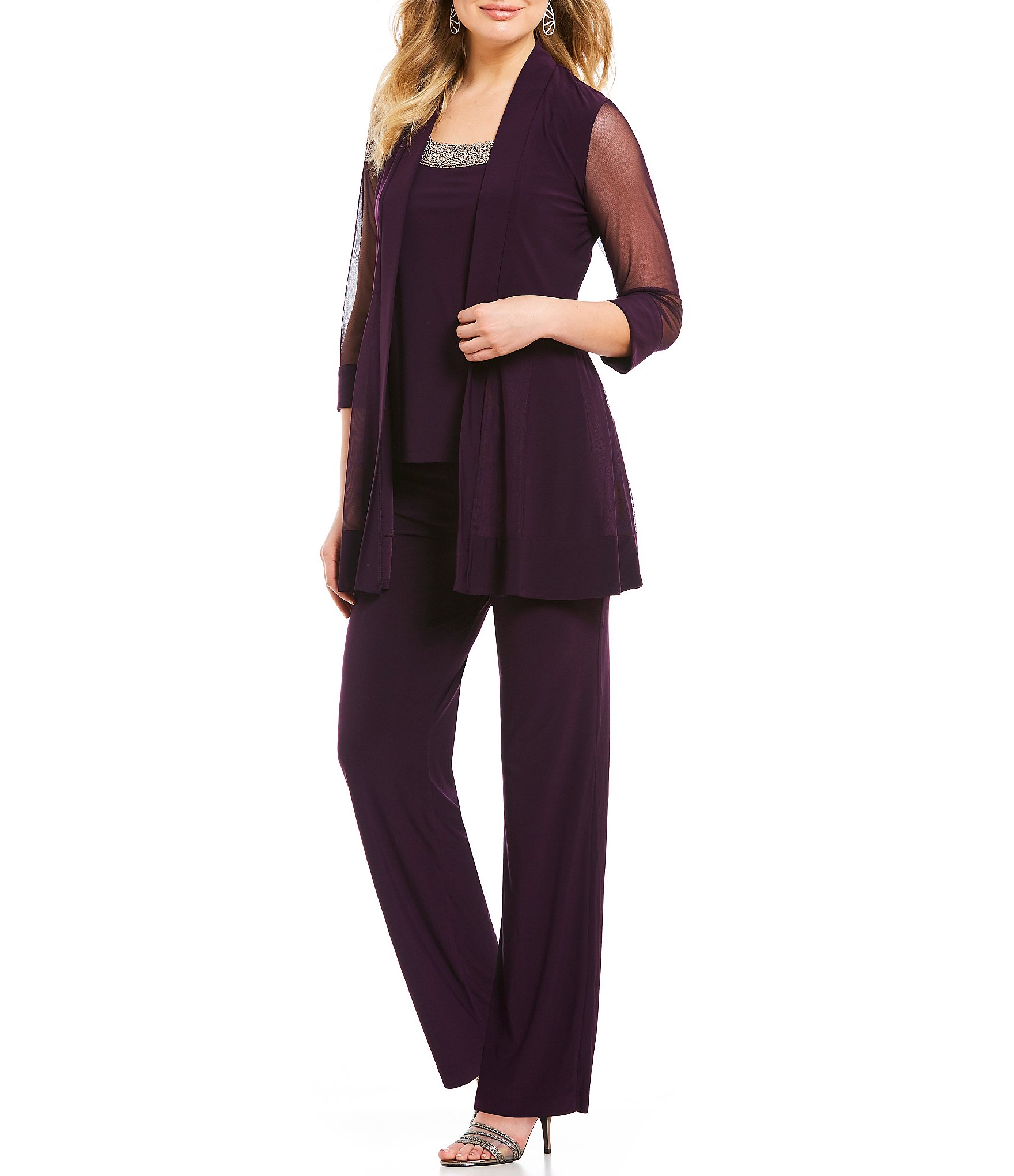 Purple Women's Dressy Pant Sets | Dillard's