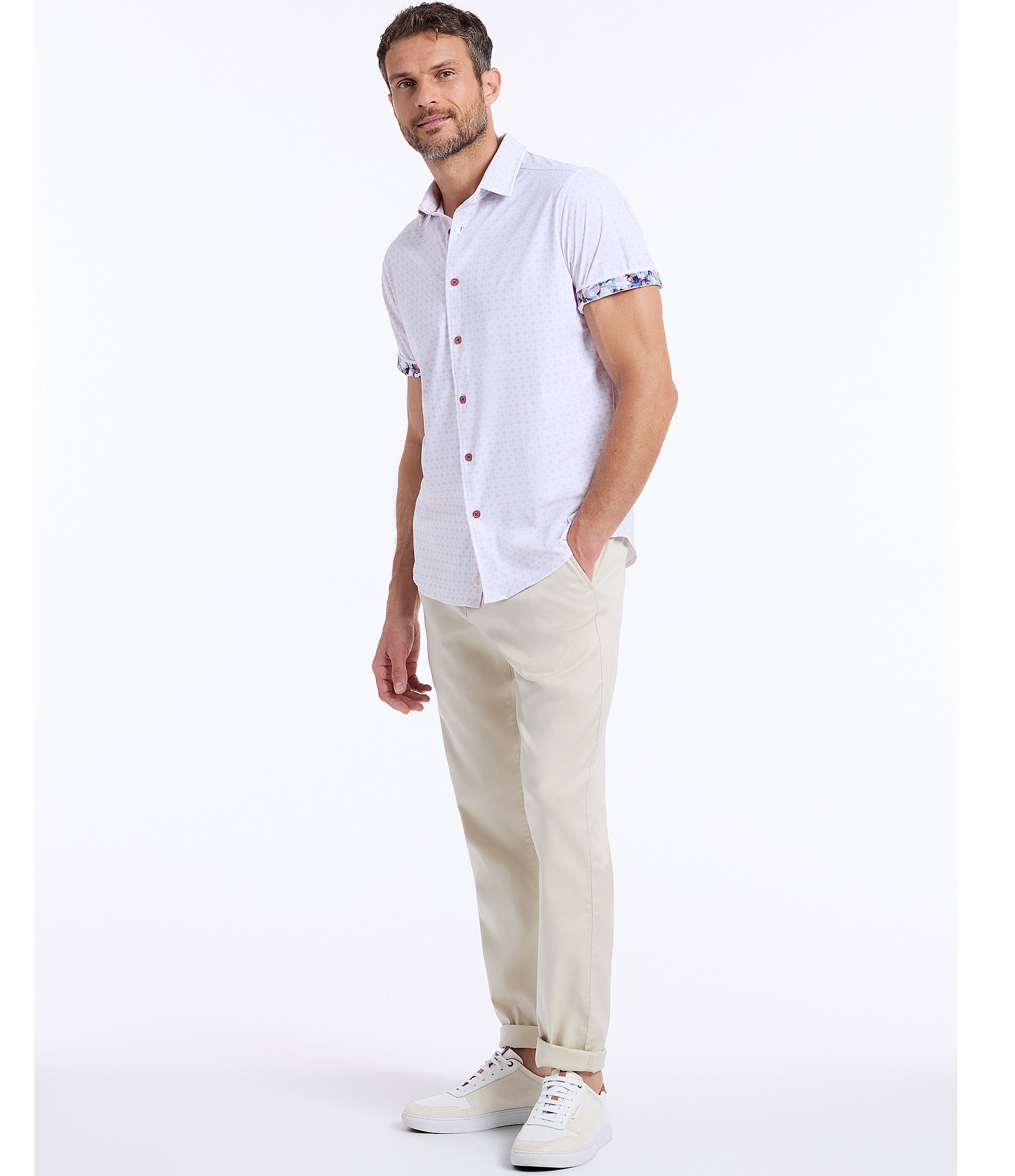 Robert Graham Brompton Short Sleeve Woven Shirt