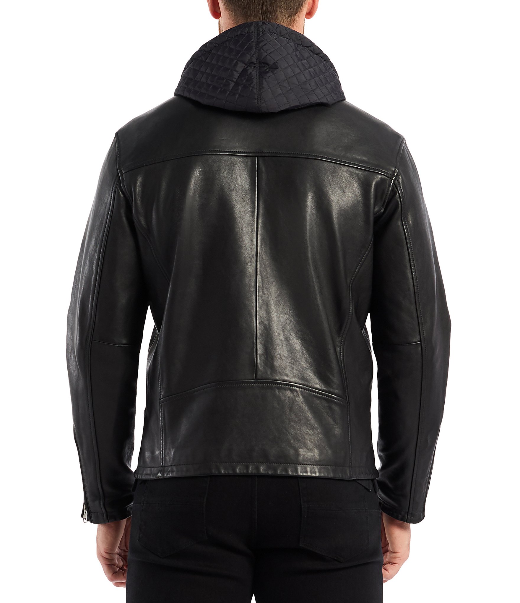 Robert Graham Cedro Leather Moto Jacket