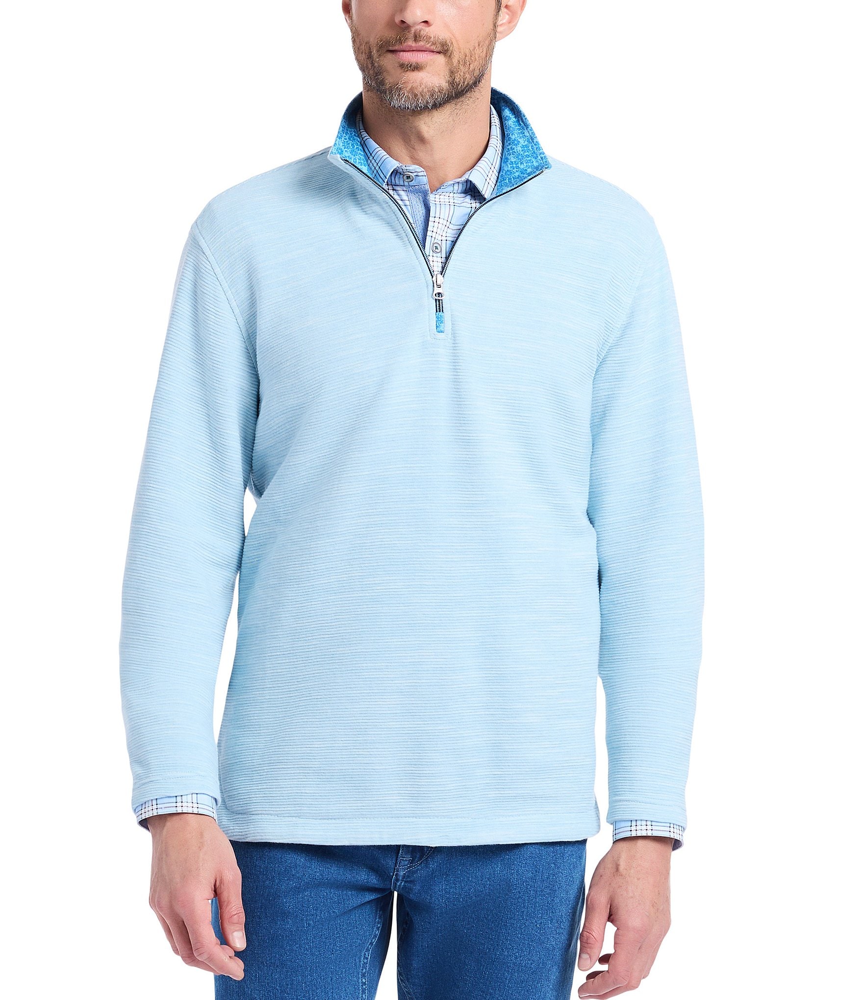 Robert Graham Ledson Quarter-Zip Pullover