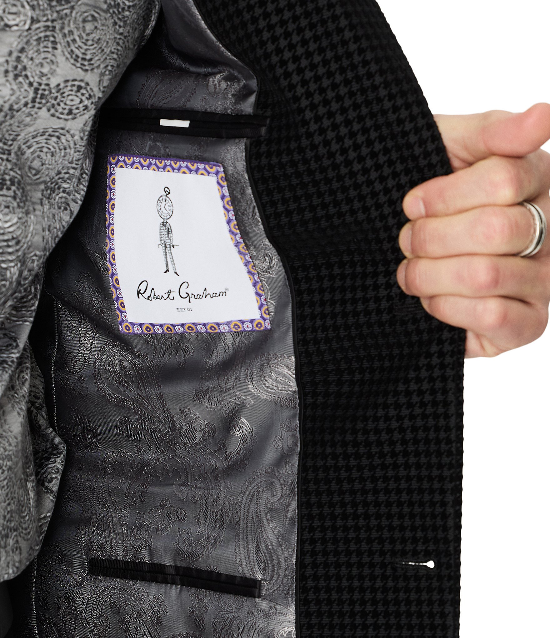 Robert Graham Somerton Velvet Blazer