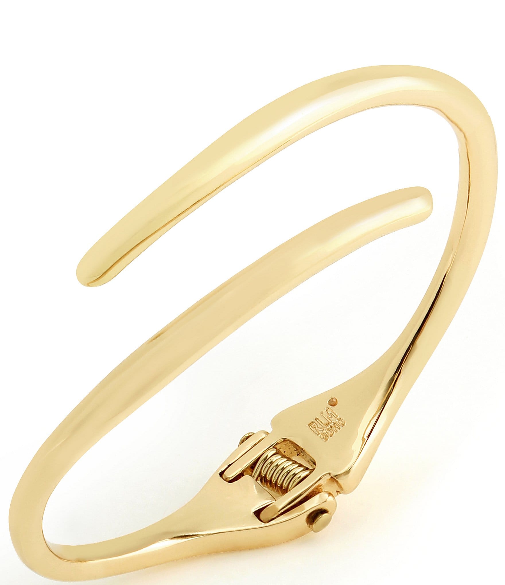 Robert Lee Morris Soho Fluid Bypass Round Bangle Bracelet