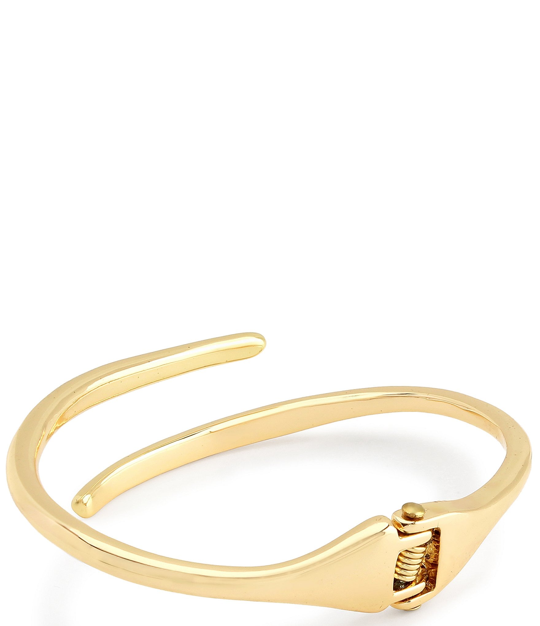 Robert Lee Morris Soho Fluid Bypass Round Bangle Bracelet