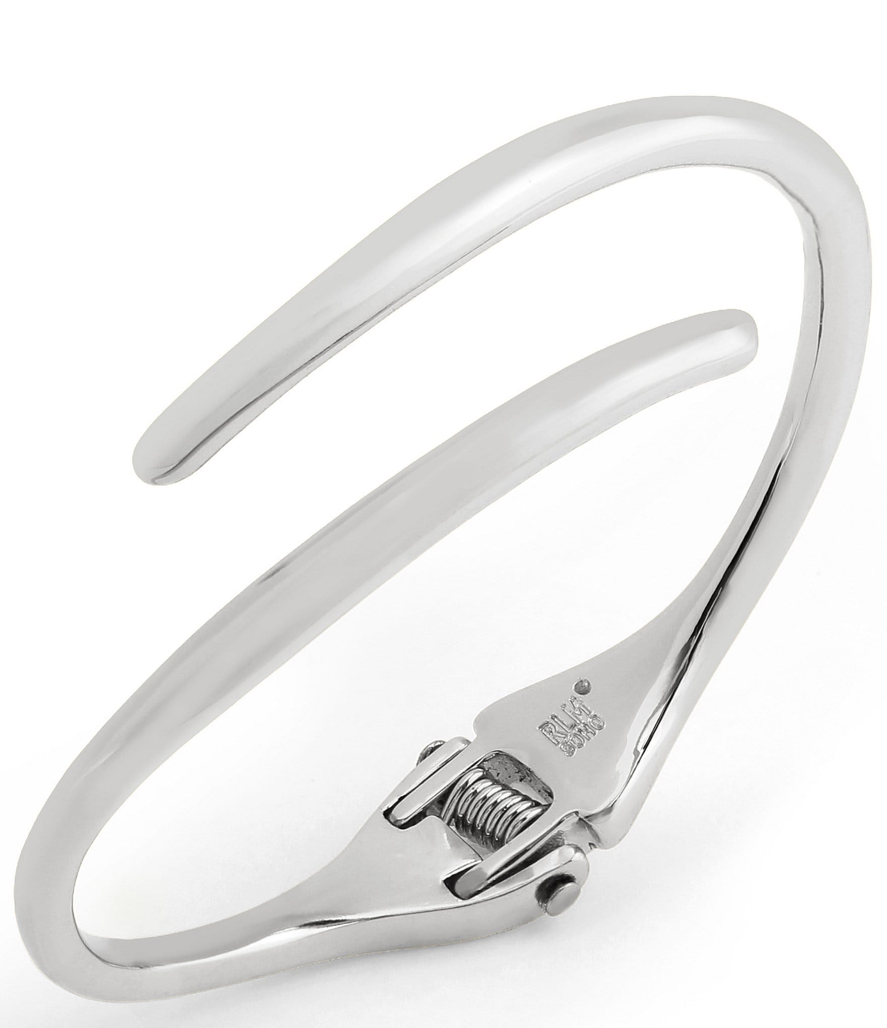Robert Lee Morris Soho Fluid Bypass Round Bangle Bracelet