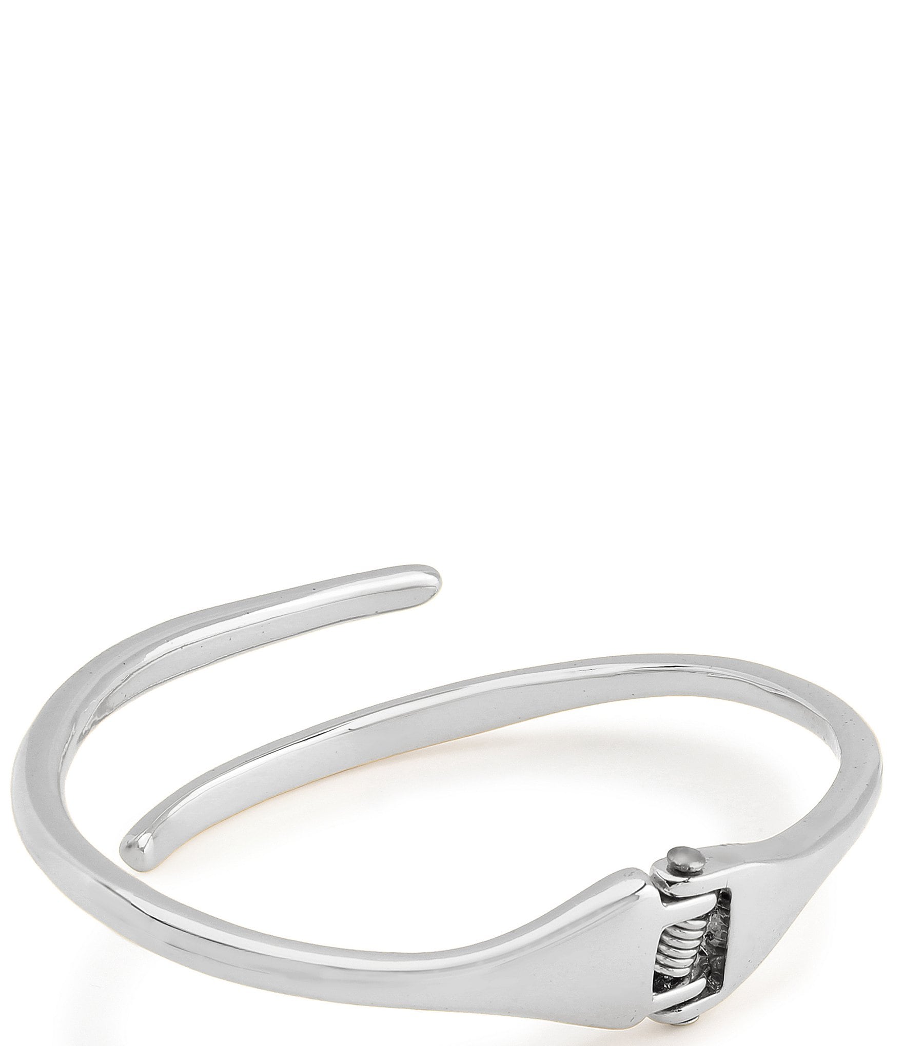 Robert Lee Morris Soho Fluid Bypass Round Bangle Bracelet