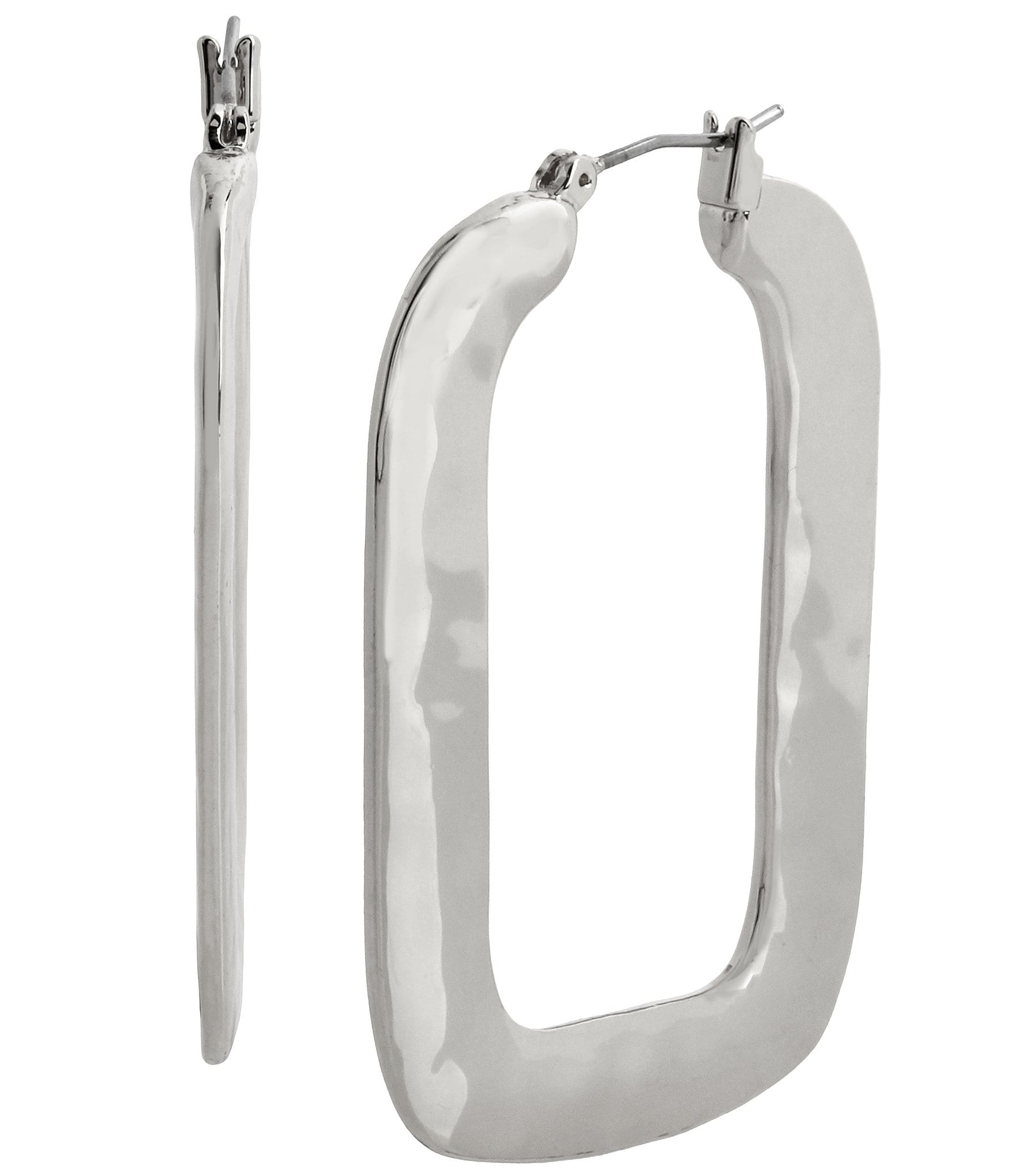 Robert Lee Morris Soho Geometric Hoop Earrings