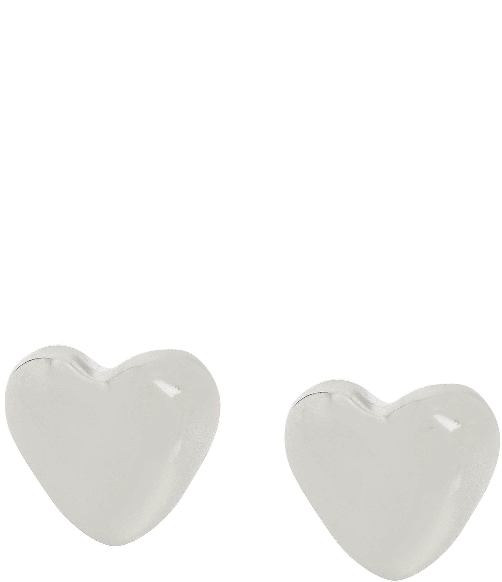 Robert Lee Morris Soho Puffy Heart Stud Earrings