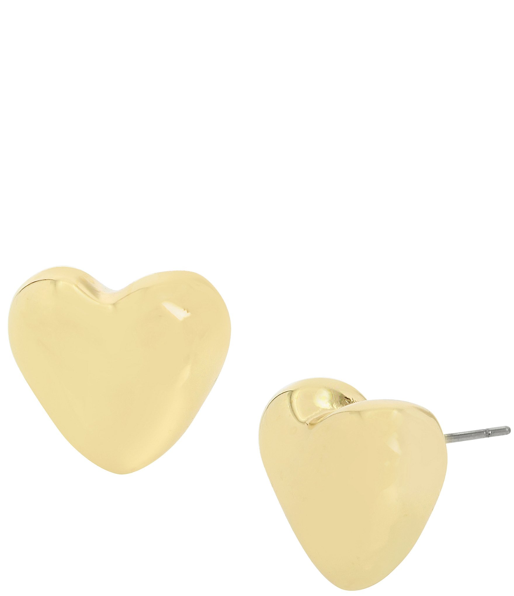 Robert Lee Morris Soho Puffy Heart Stud Earrings