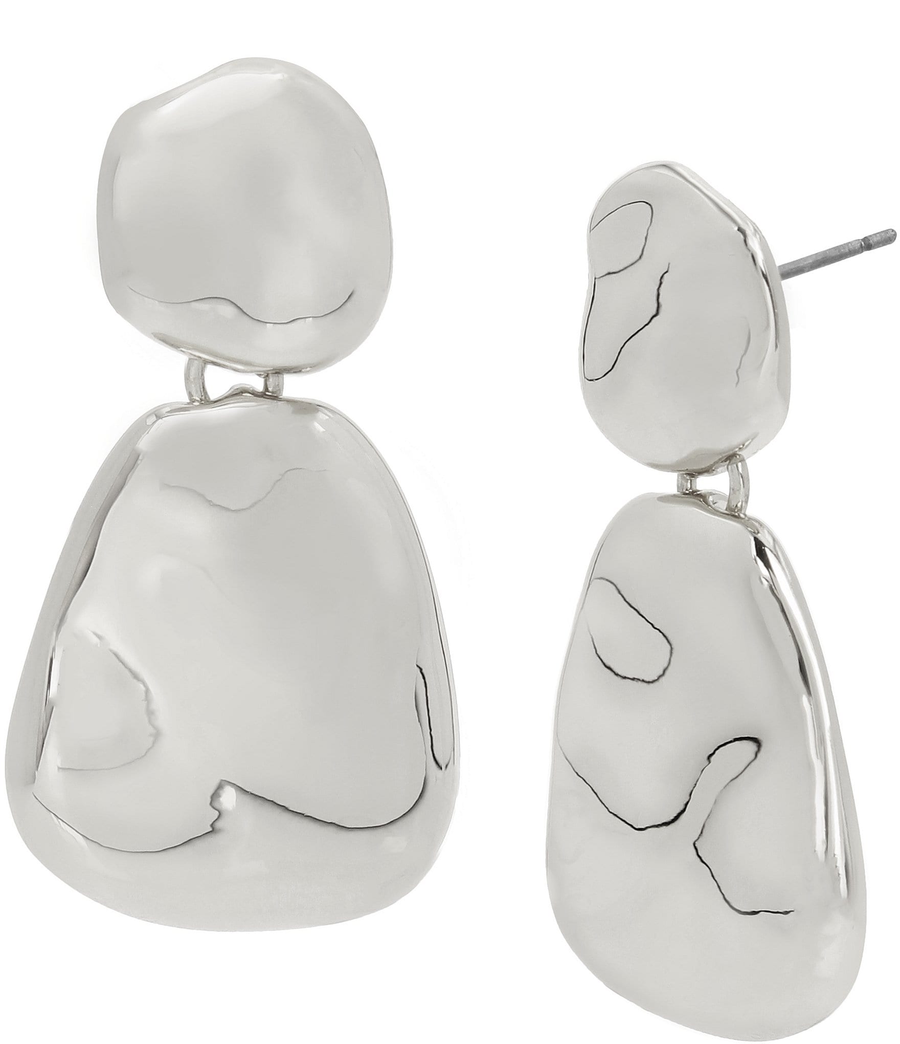 Robert Lee Morris Soho Sculpted Double Drop Earrings | Dillard's