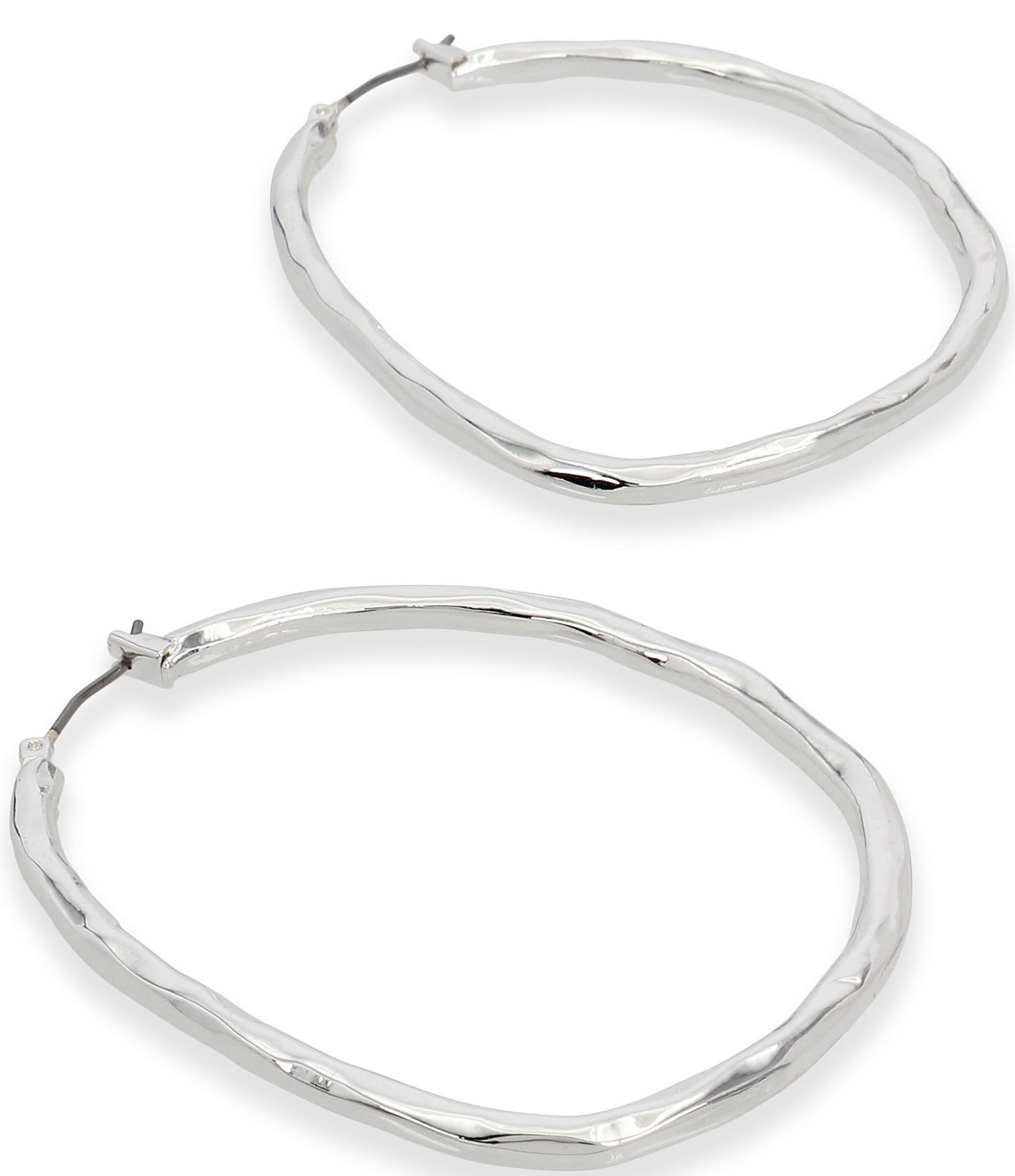 Robert Lee Morris Soho Sculpted Hoop Earrings