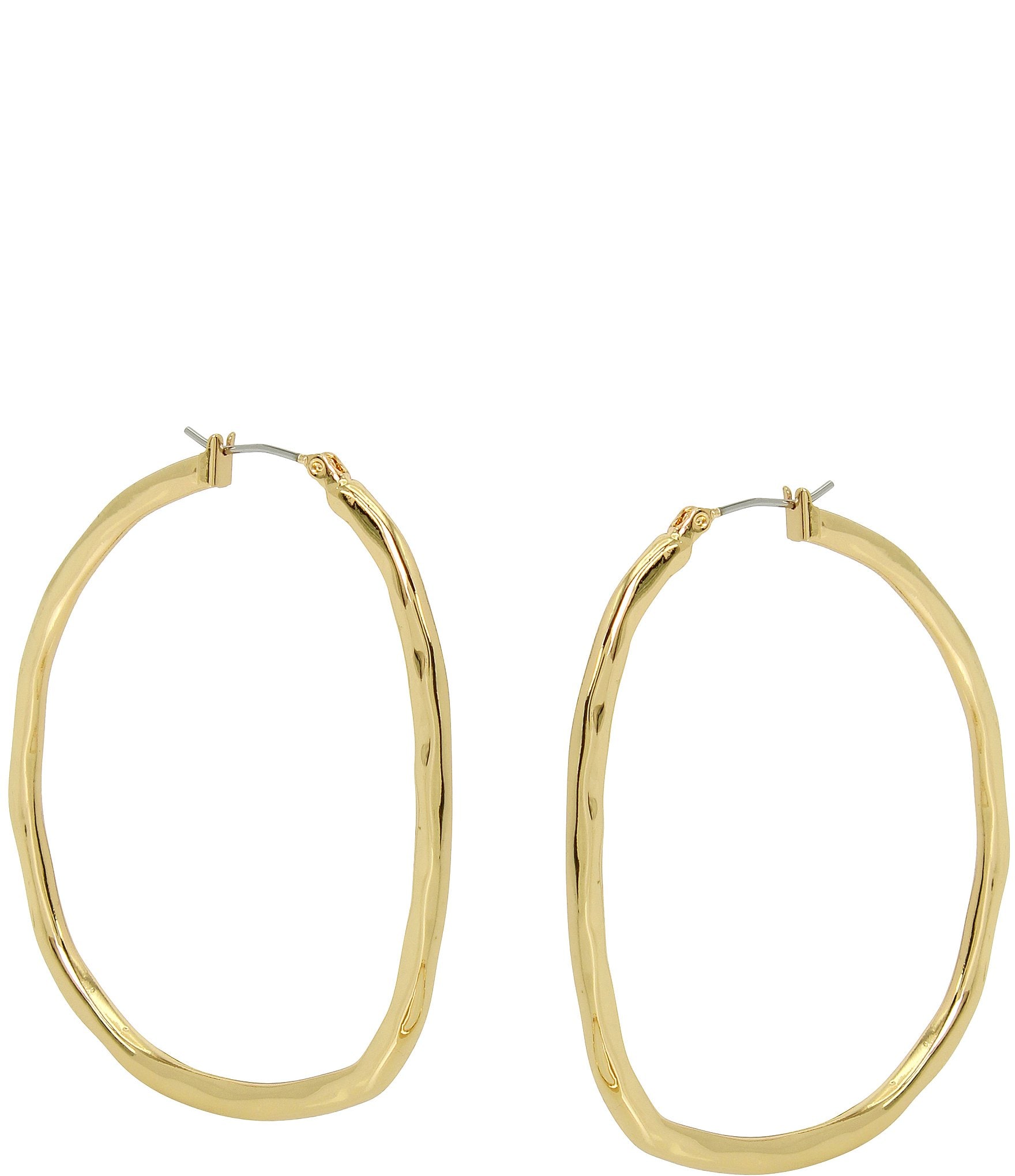 Robert Lee Morris Soho Sculpted Hoop Earrings