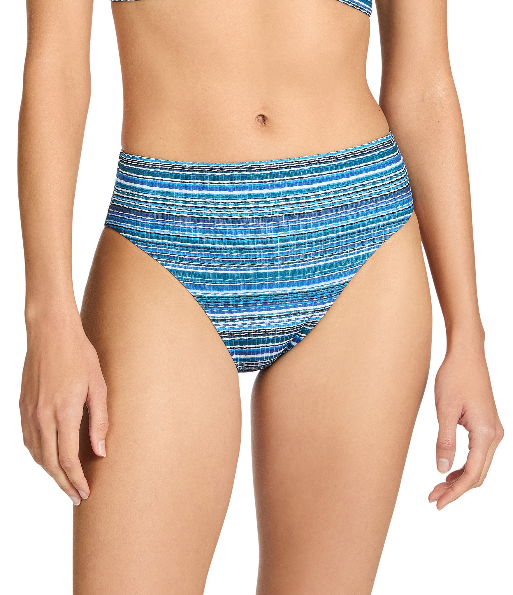 ROBIN PICCONE Emilia High Waist Swim Bottom
