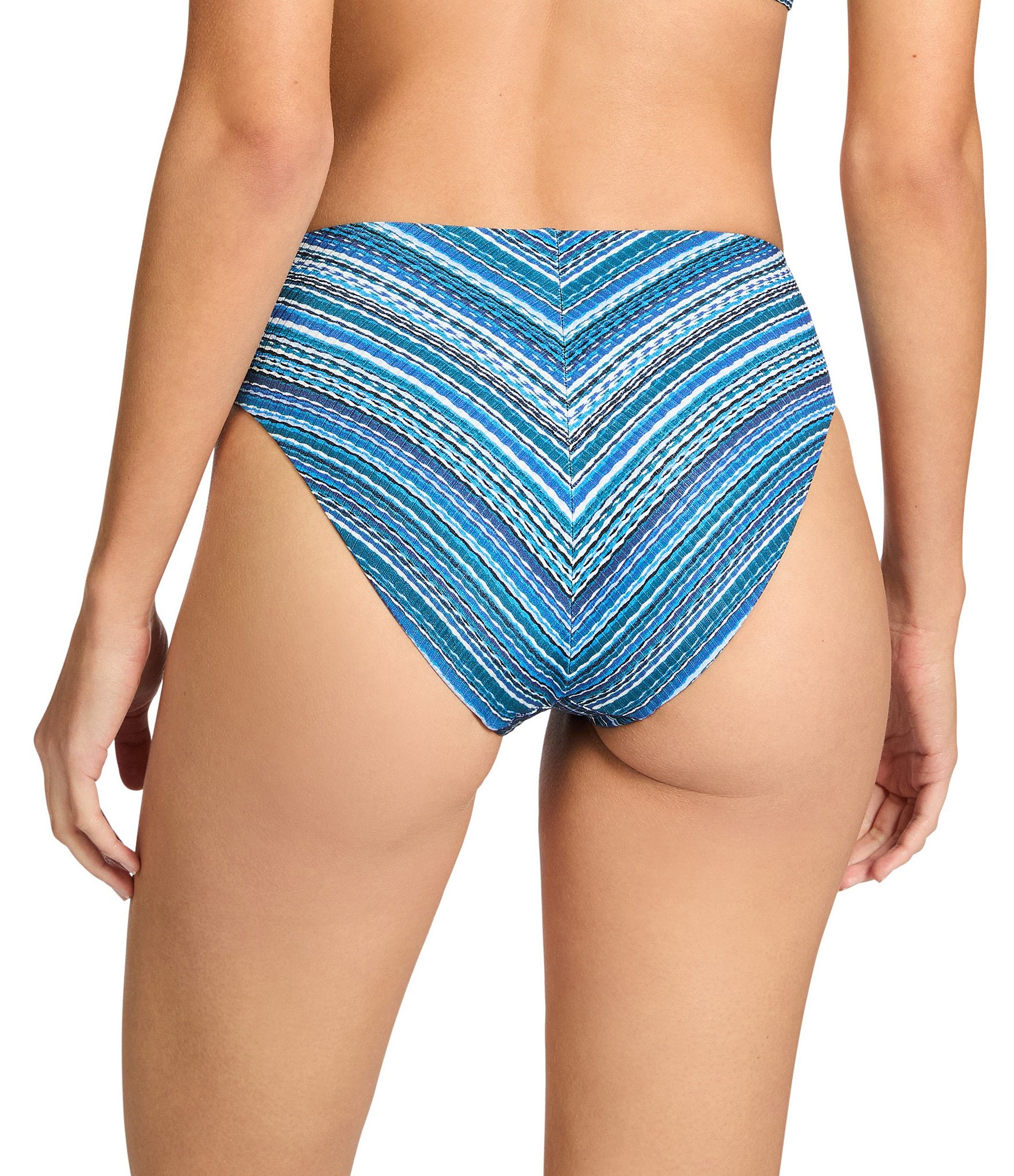 ROBIN PICCONE Emilia High Waist Swim Bottom