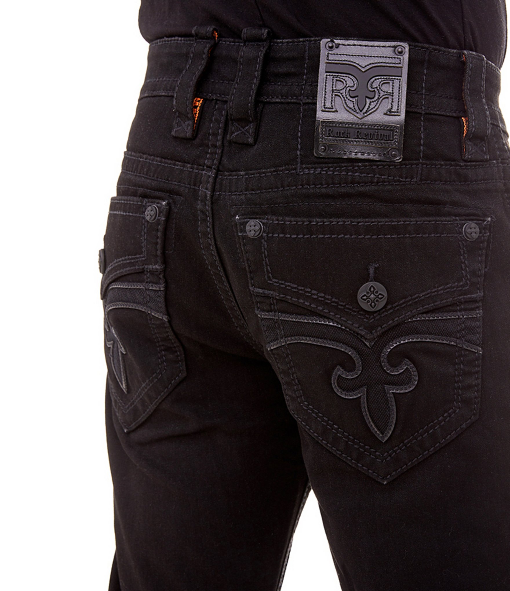 Rock Revival Arthur 32#double; Inseam Straight Leg Jeans