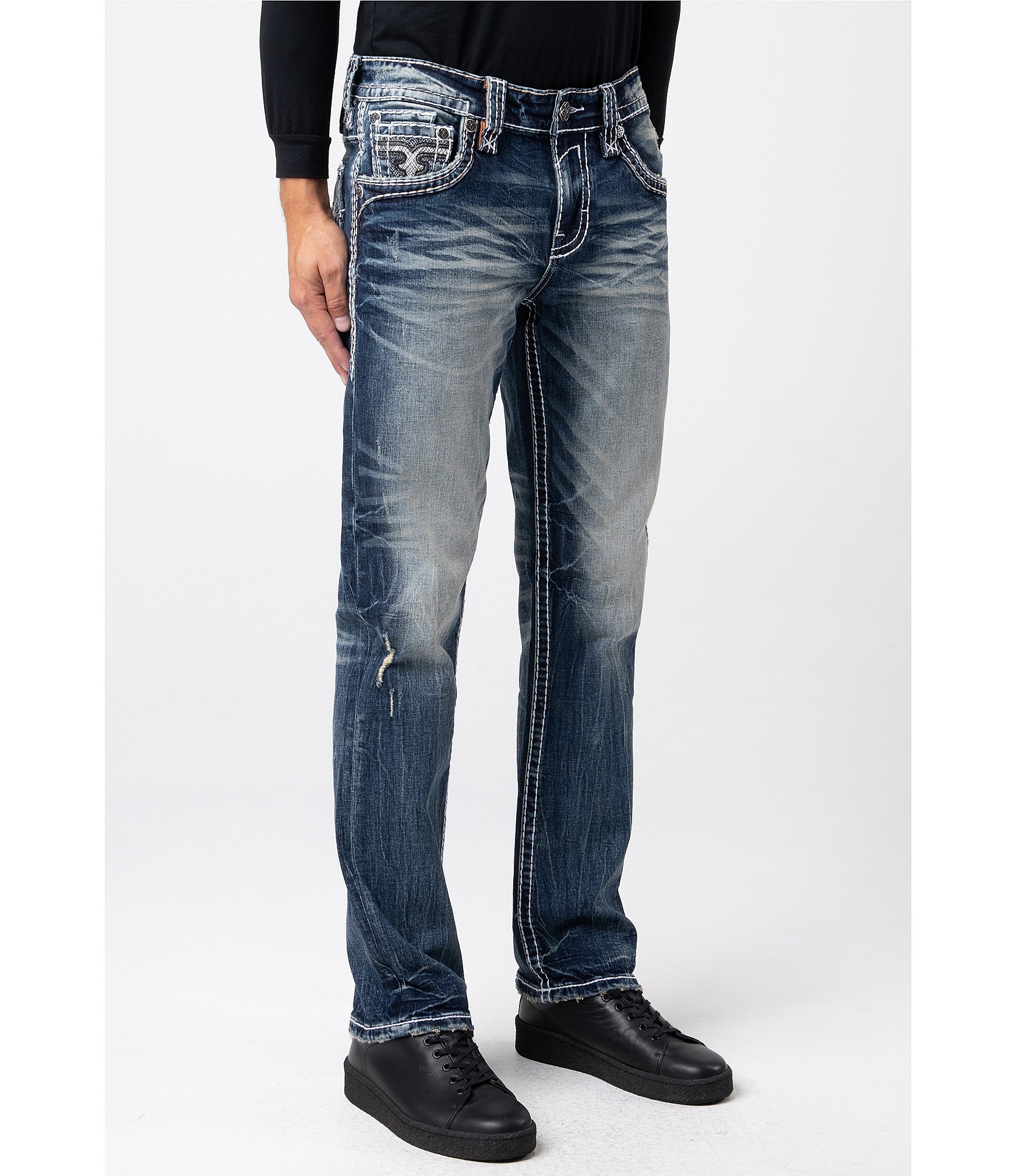 Rock Revival Toby Straight Leg Jeans