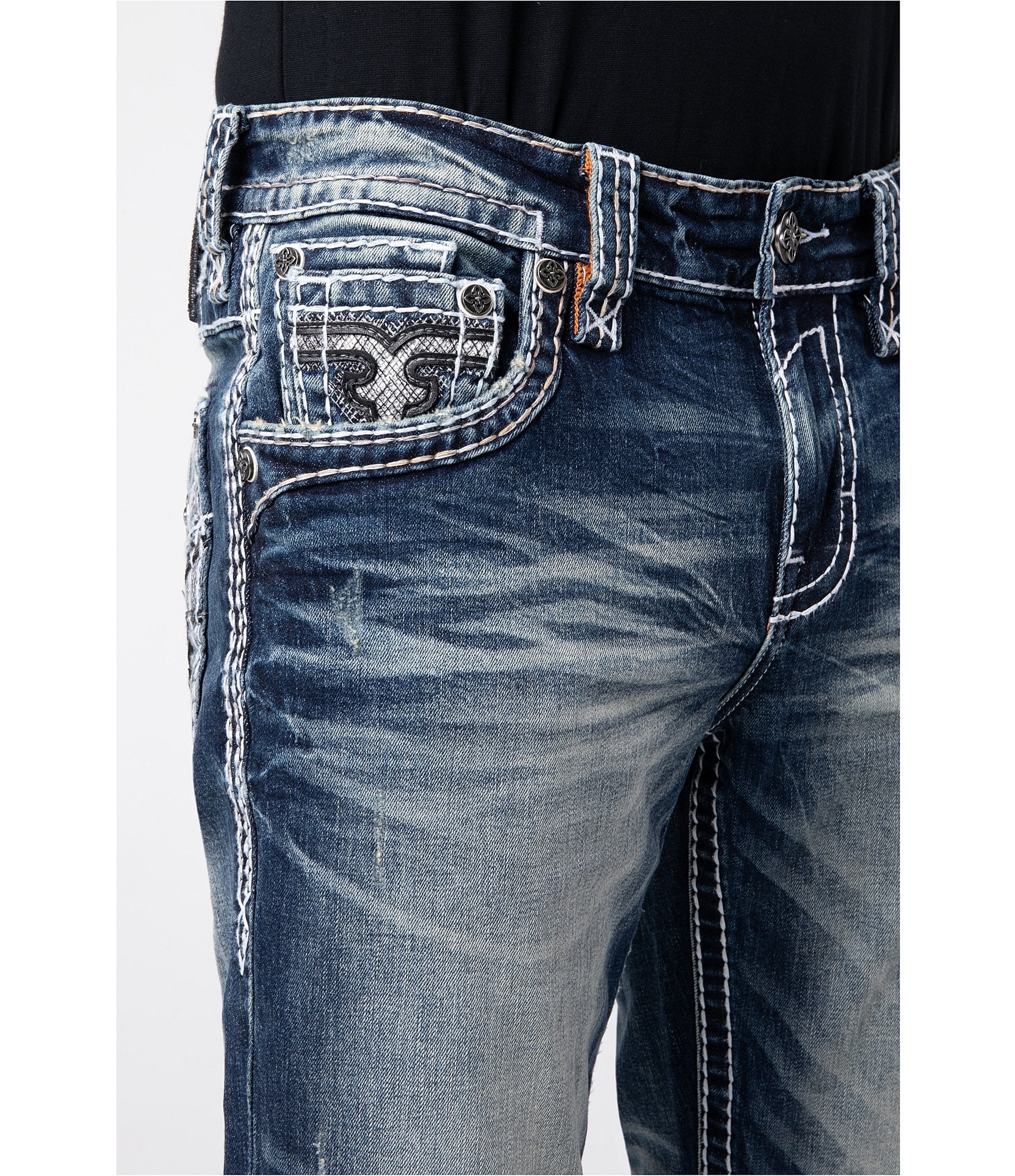 Rock Revival Toby Straight Leg Jeans