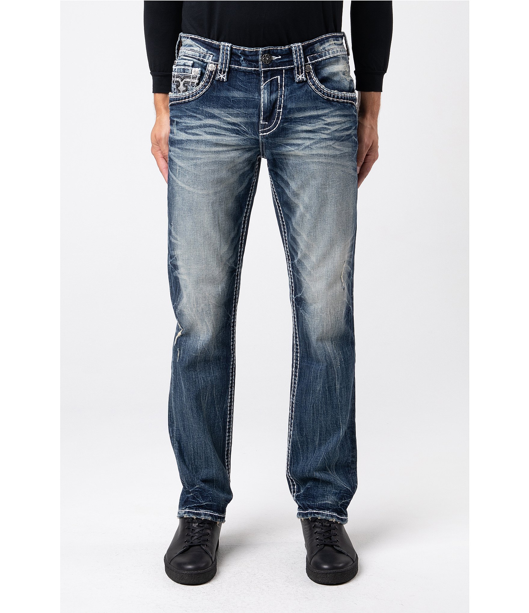 Rock Revival Toby Straight Leg Jeans