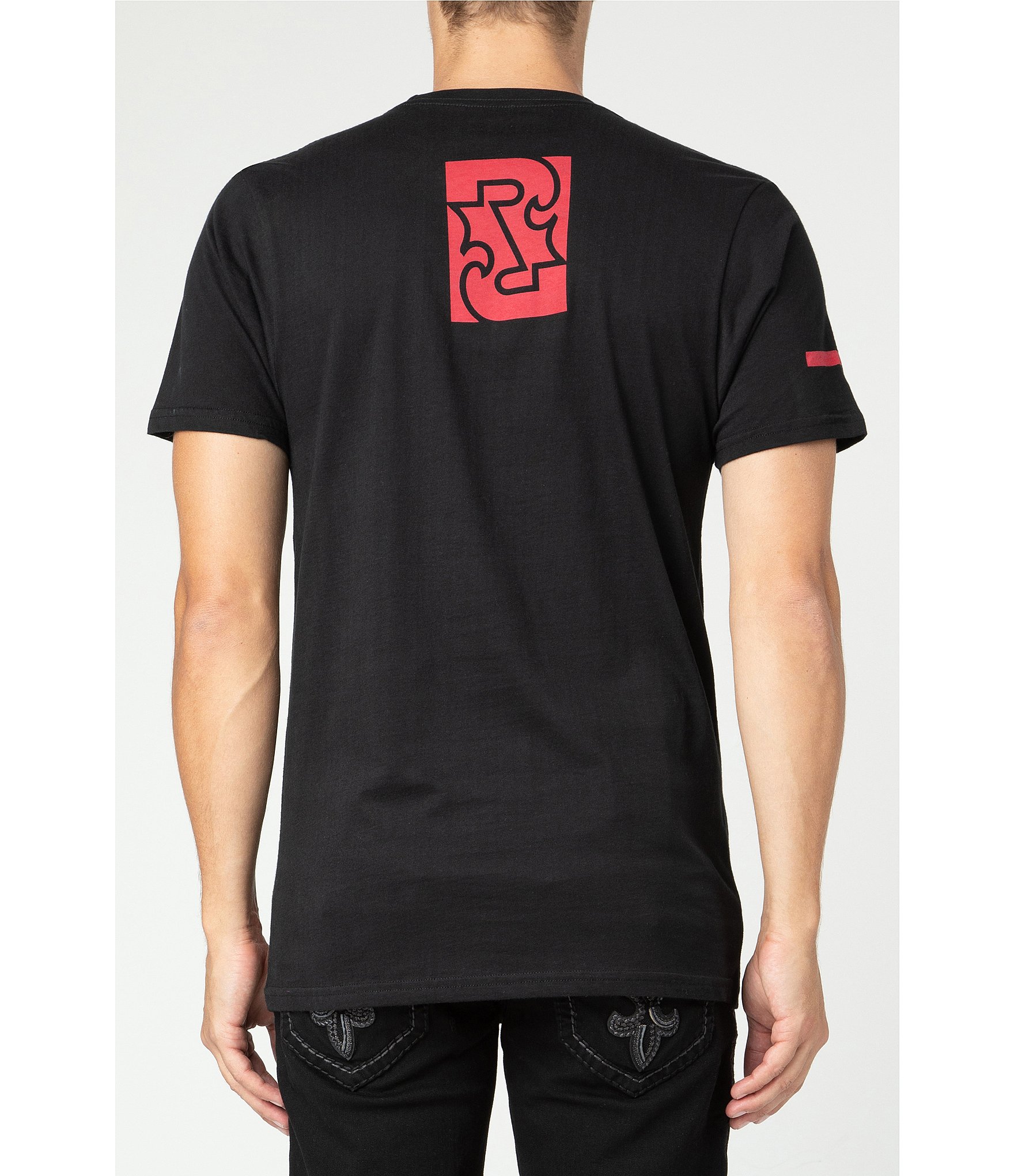 Rock Revival Bold Foiled Logo Short Sleeve T-Shirt