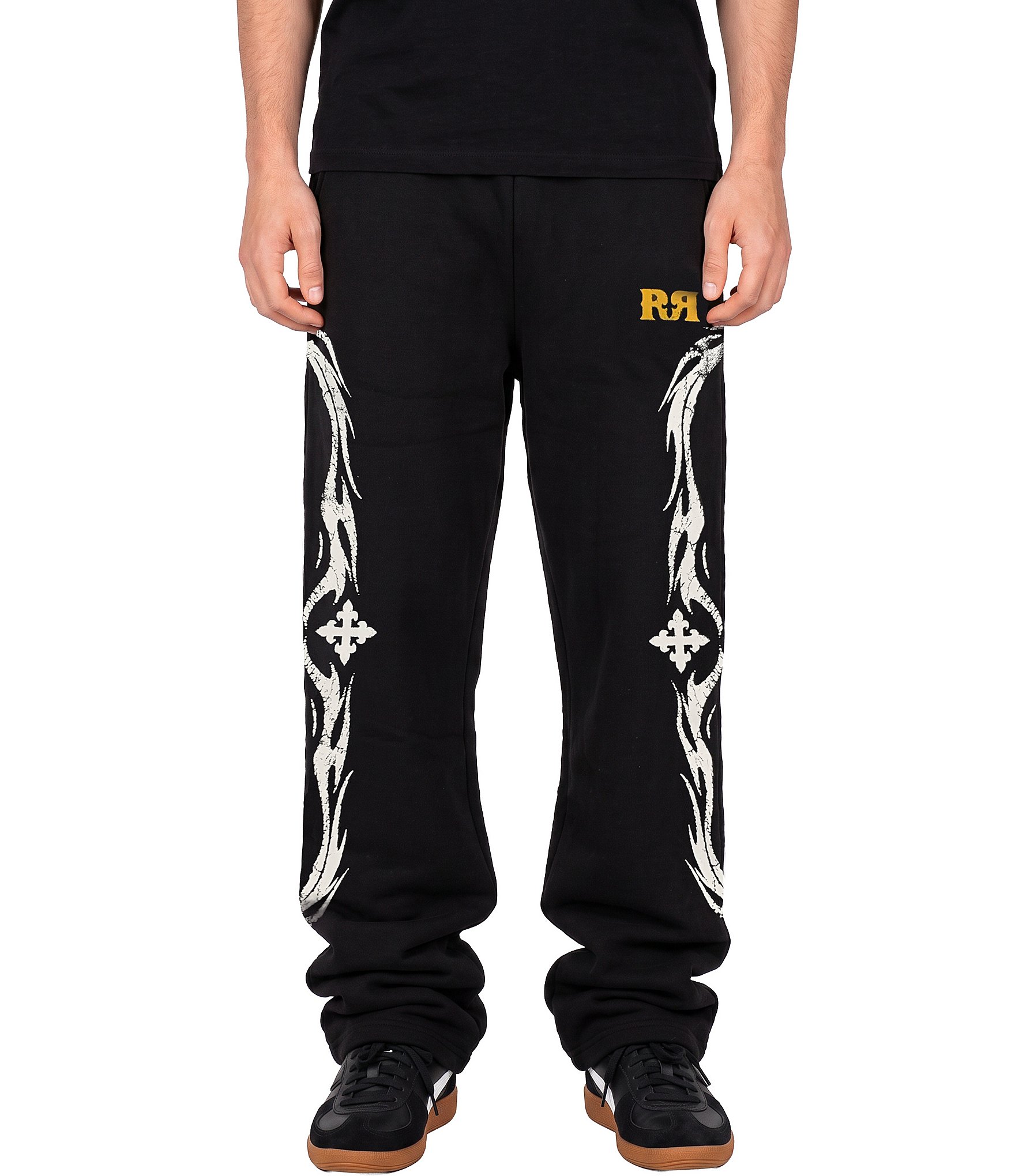 Rock Revival Eagle Cross Fleece Sweatpants