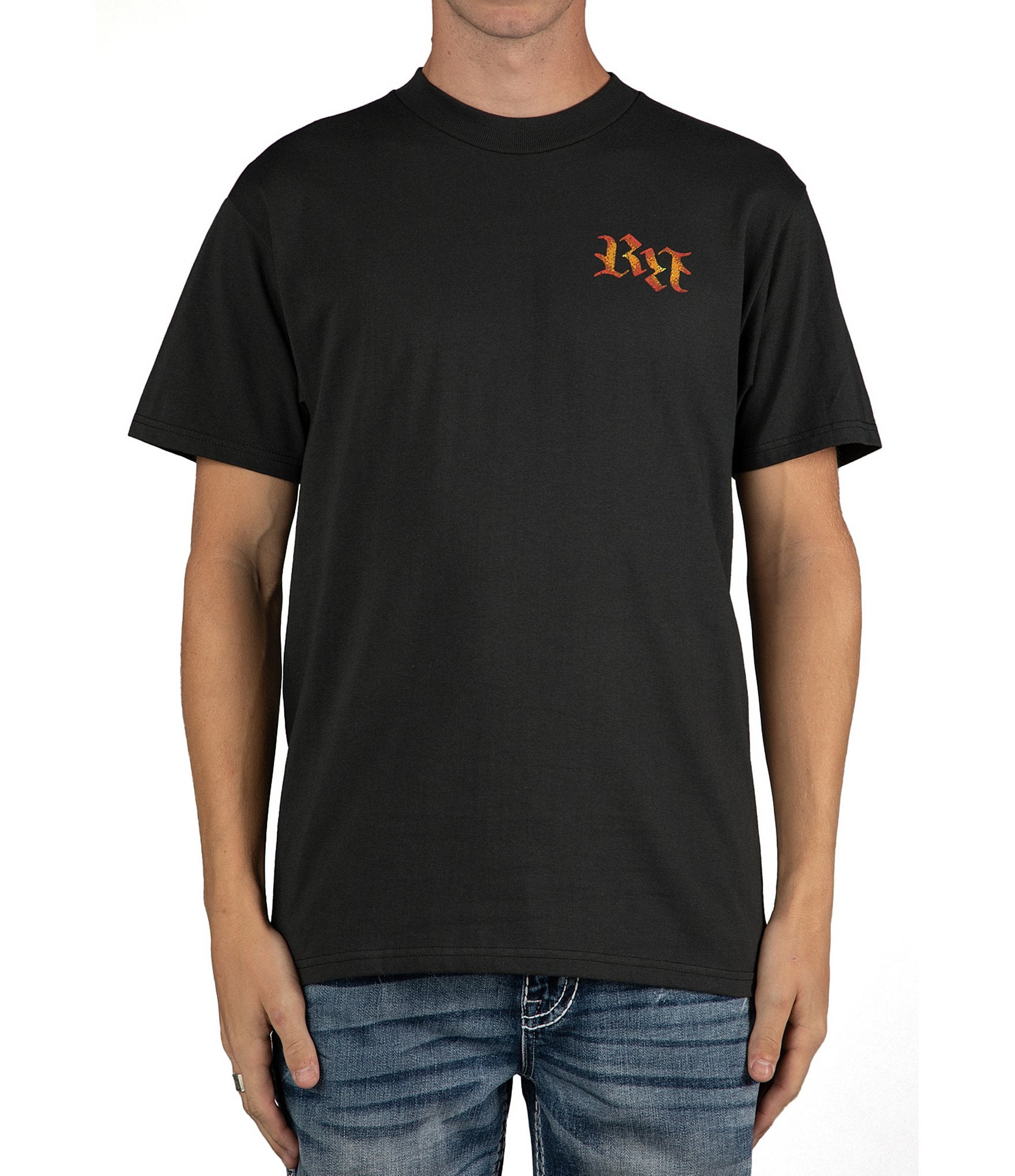 Rock Revival Flame/Logo Artwork Short Sleeve T-Shirt