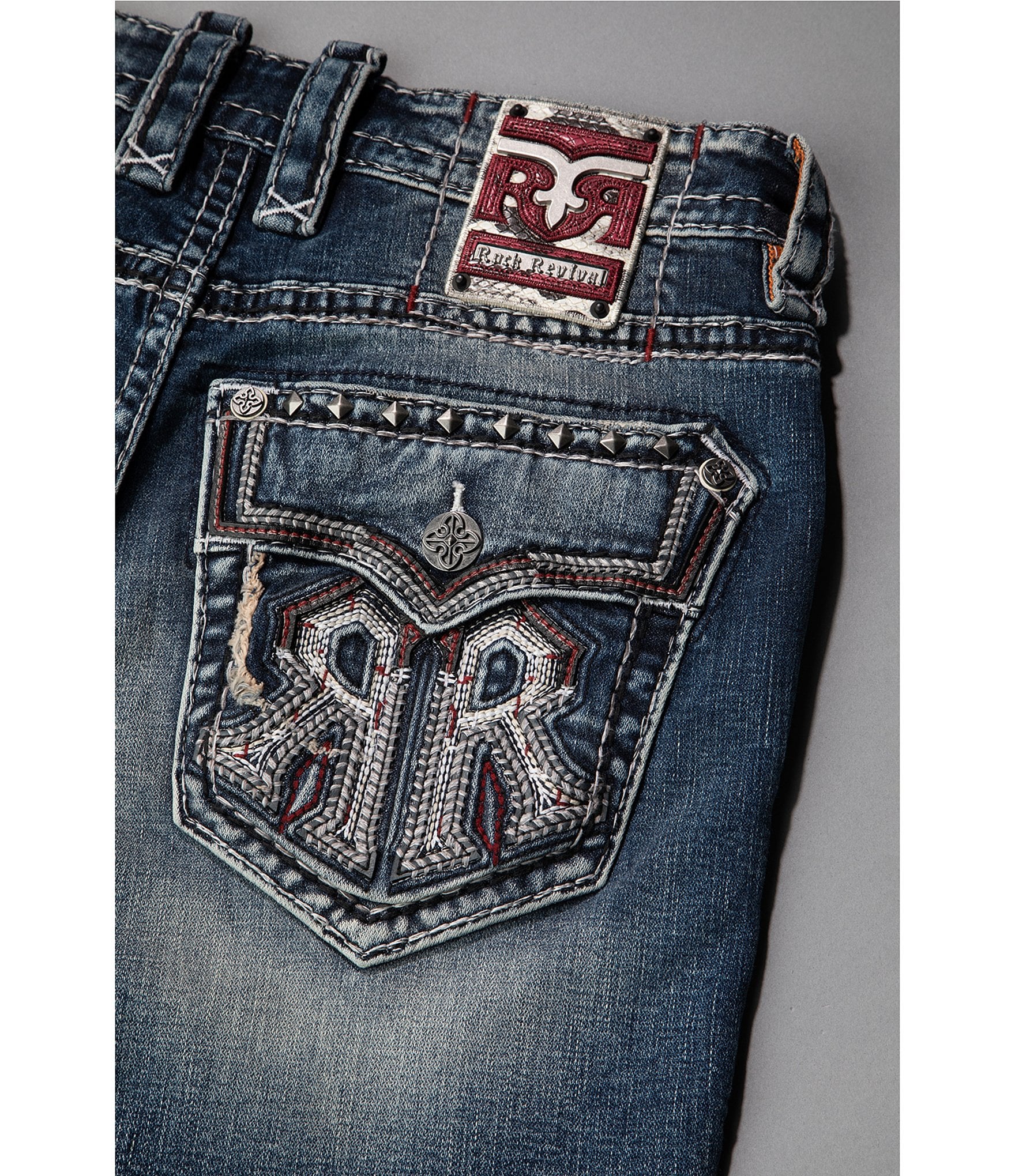 Rock Revival Marcelo 13.5#double; Denim Shorts