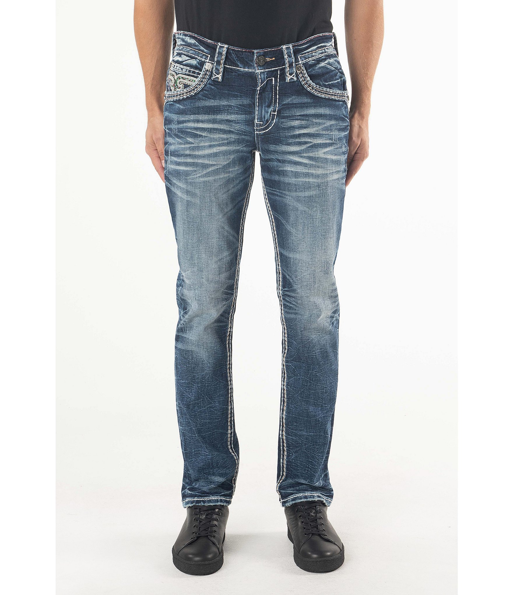 Rock Revival Mayne Alternate Straight Leg Jeans