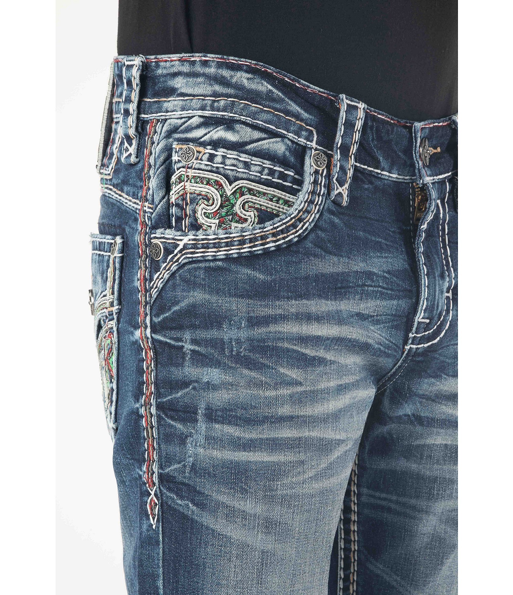 Rock Revival Mayne Alternate Straight Leg Jeans