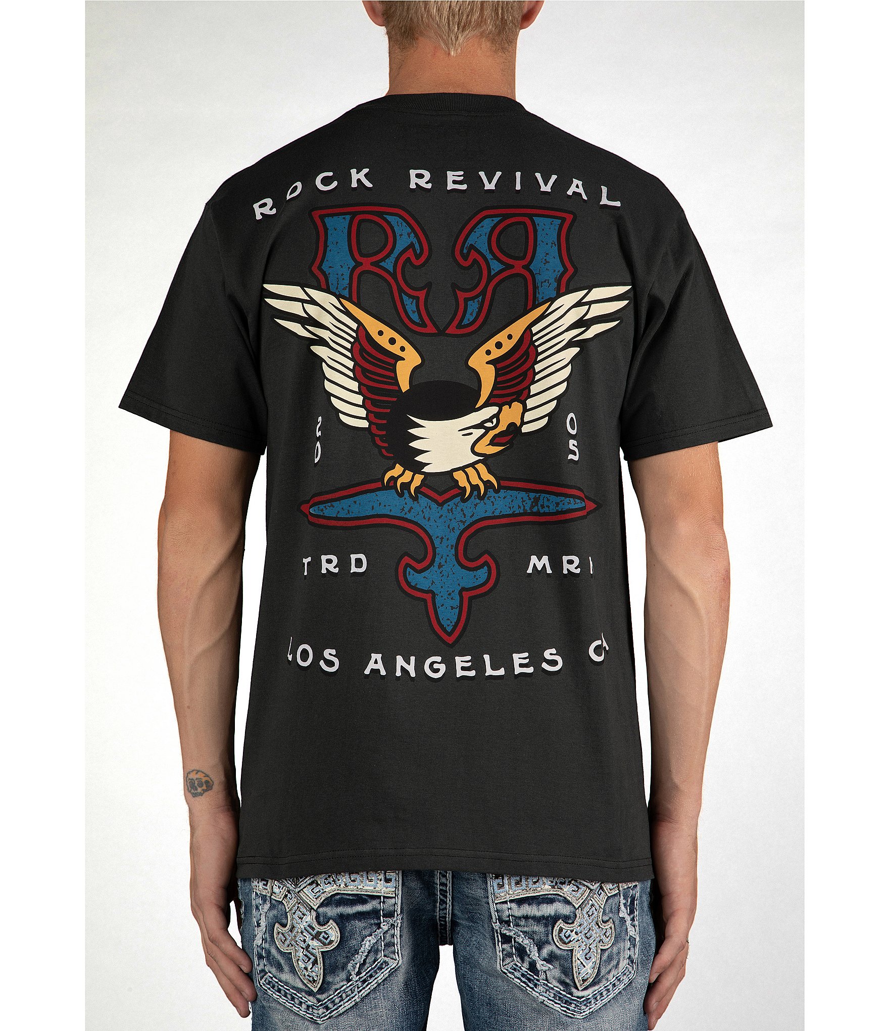 Rock Revival Rebel Wings Short Sleeve T-Shirt