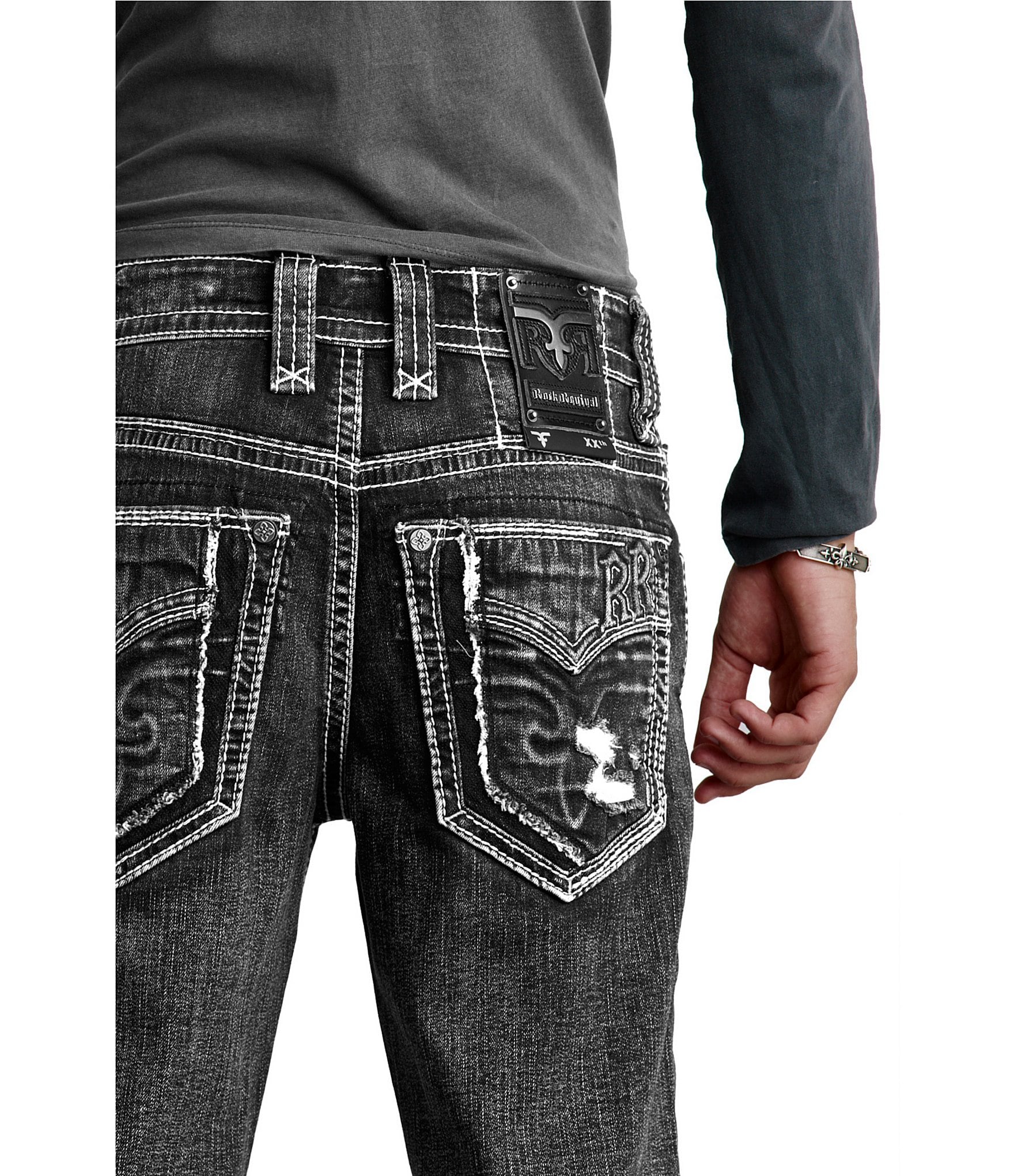 Rock Revival Rustin Straight Leg Jeans