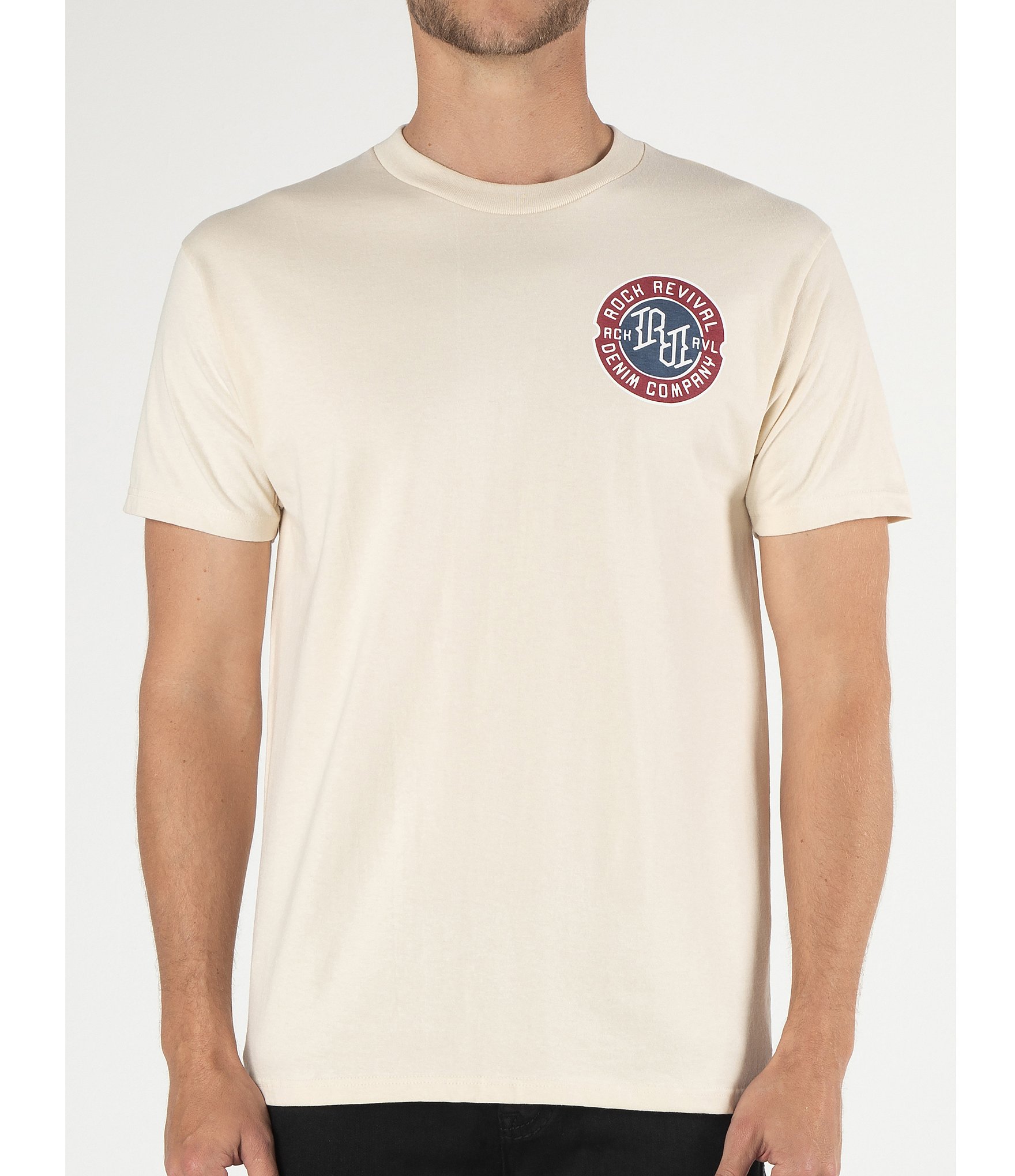 Rock Revival Short Sleeve Circle Rock Revival Graphic Logo T-Shirt