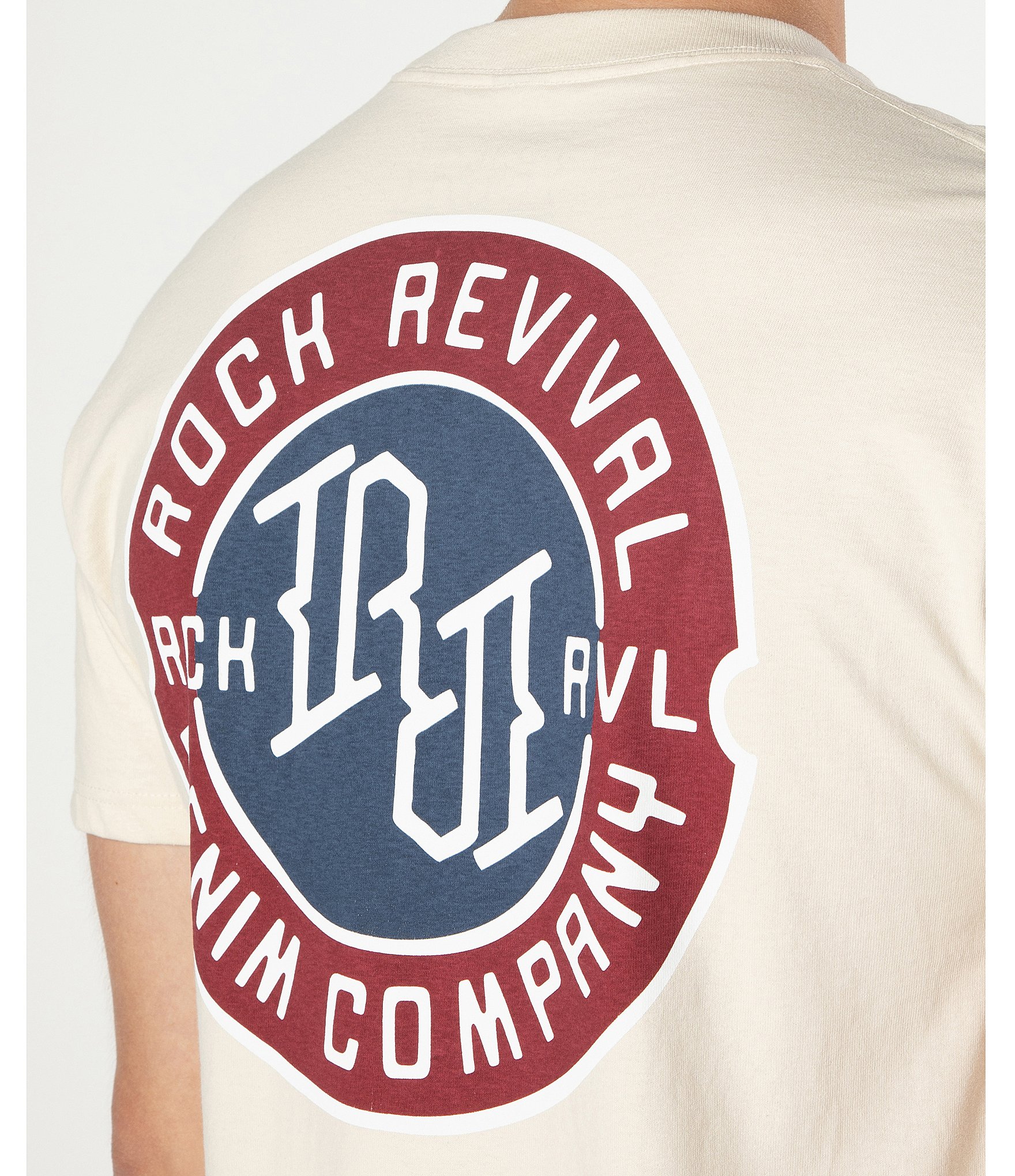 Rock Revival Short Sleeve Circle Rock Revival Graphic Logo T-Shirt