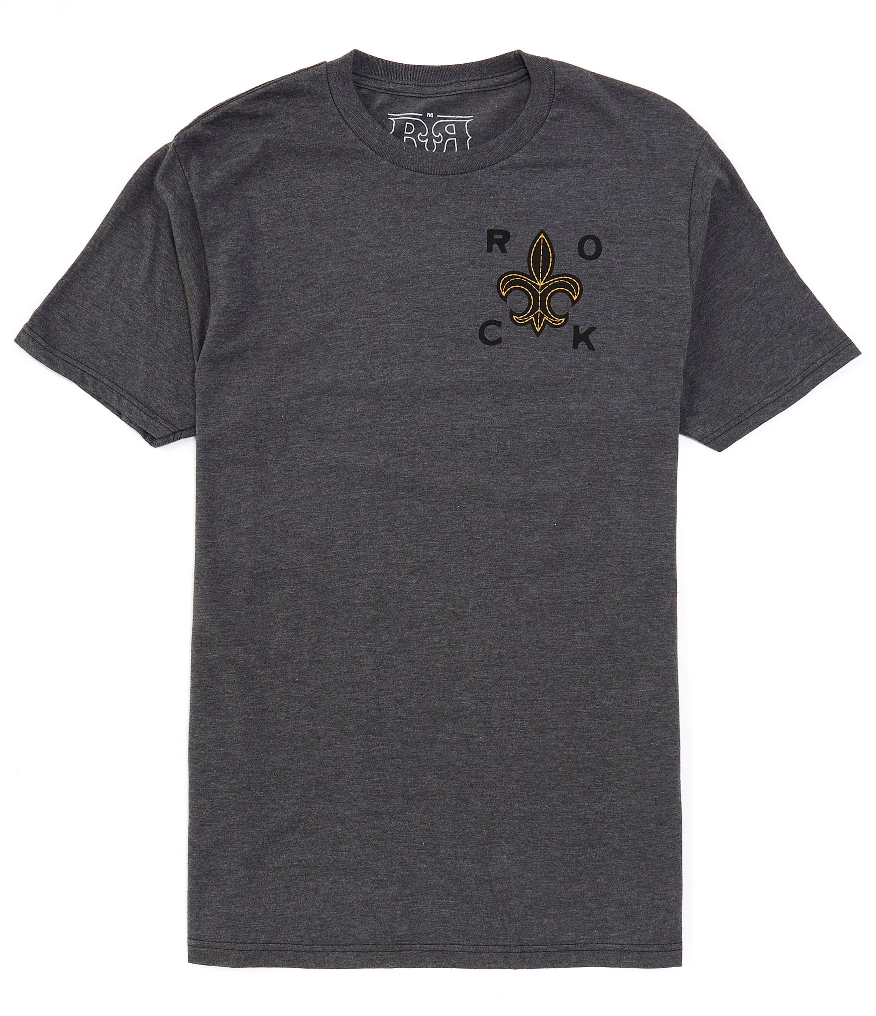 Rock Revival Short Sleeve Flag/Fleur-De-Lis T-Shirt