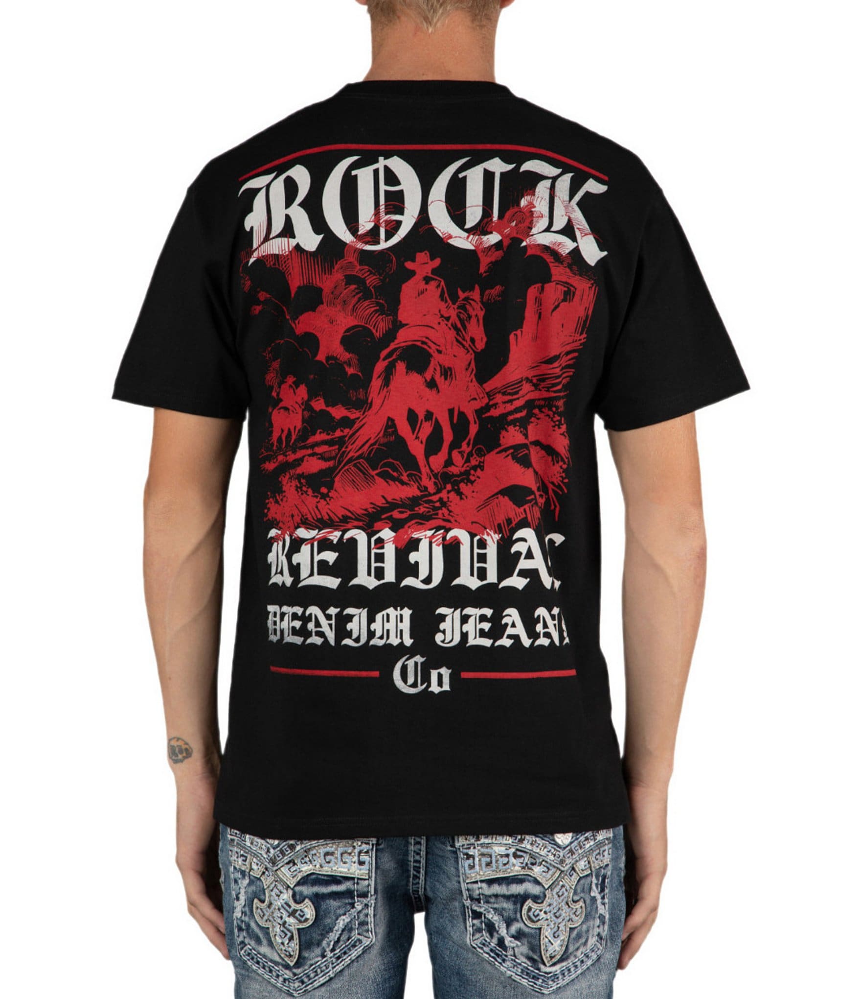 Rock Revival Western Legend Rider Short Sleeve T-Shirt