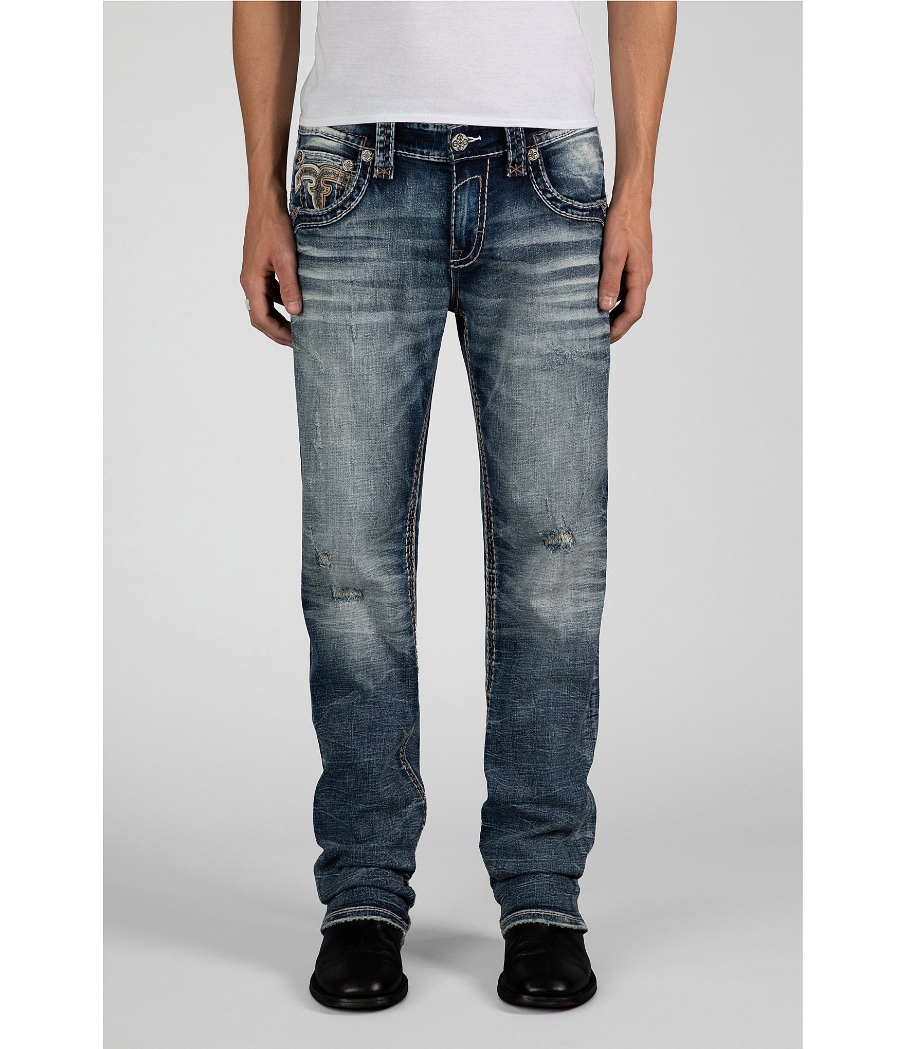 Rock Revival Xander Straight Leg Jeans