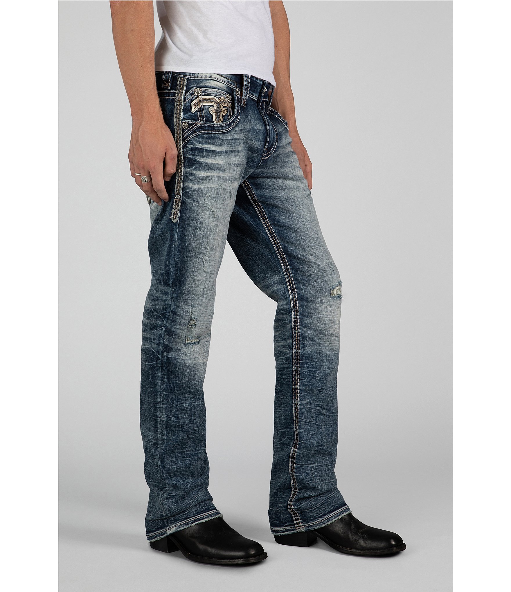 Rock Revival Xander Straight Leg Jeans