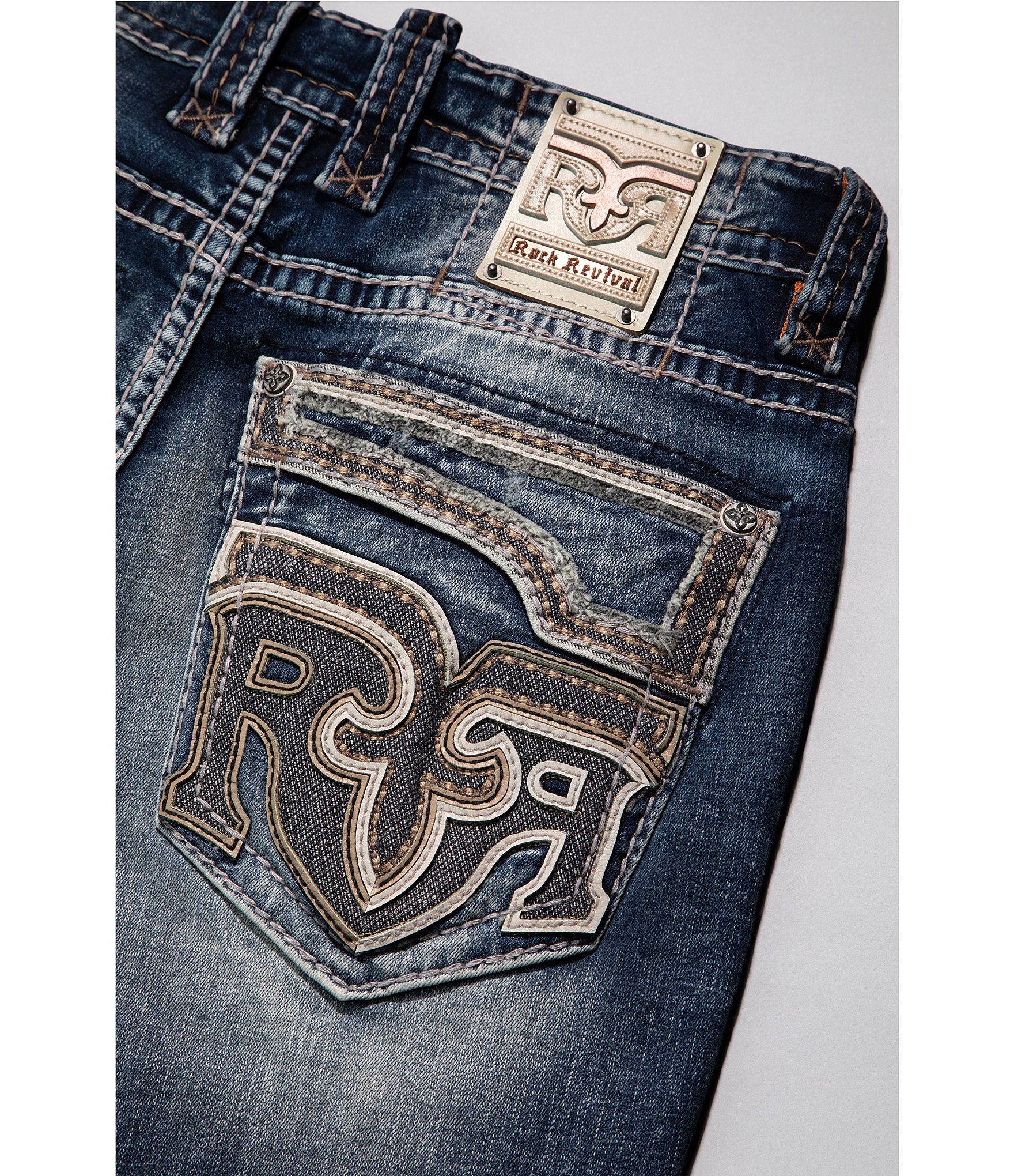 Rock Revival Xander Straight Leg Jeans