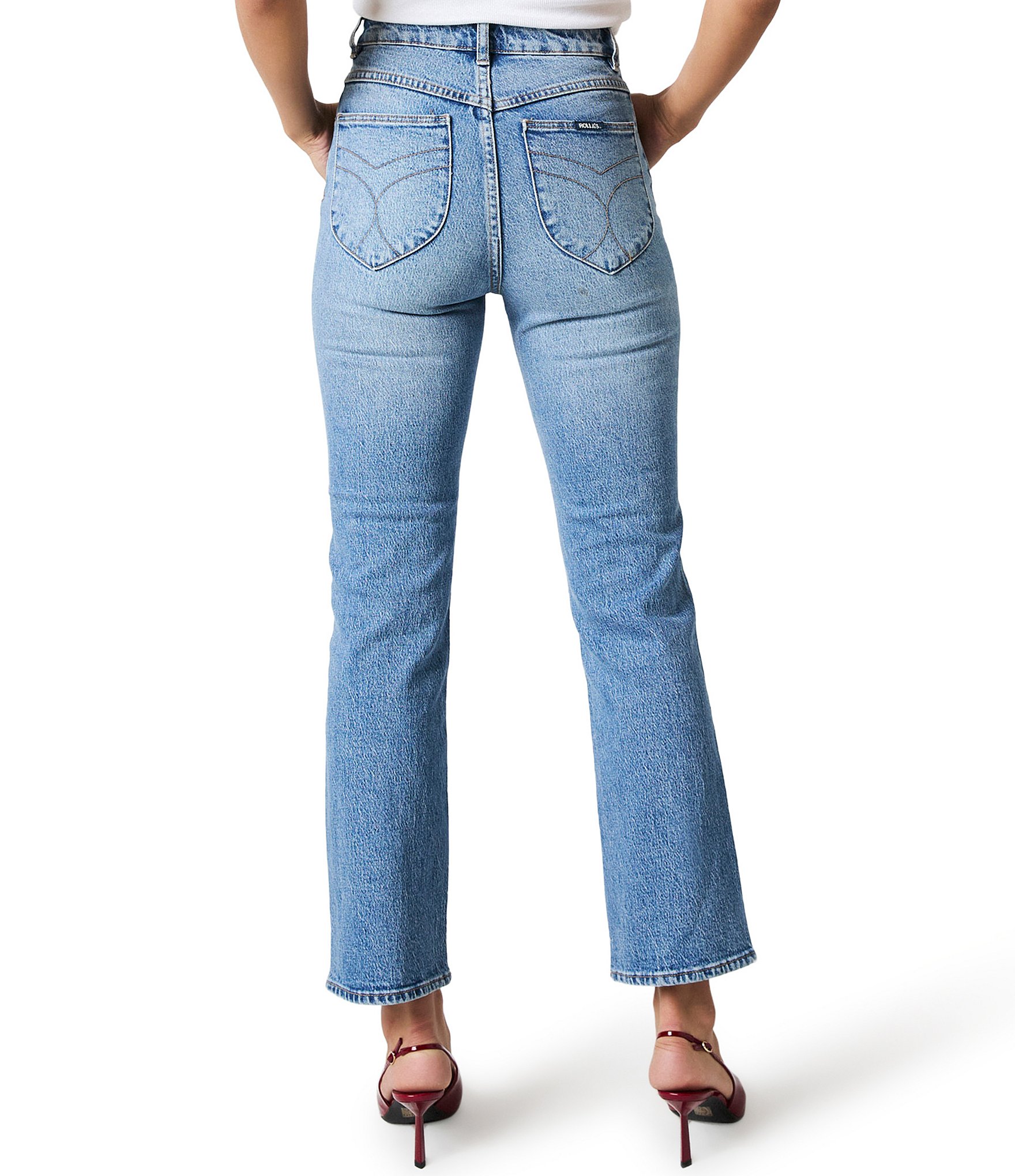 Rolla's Original Straight Denim High Rise Jeans
